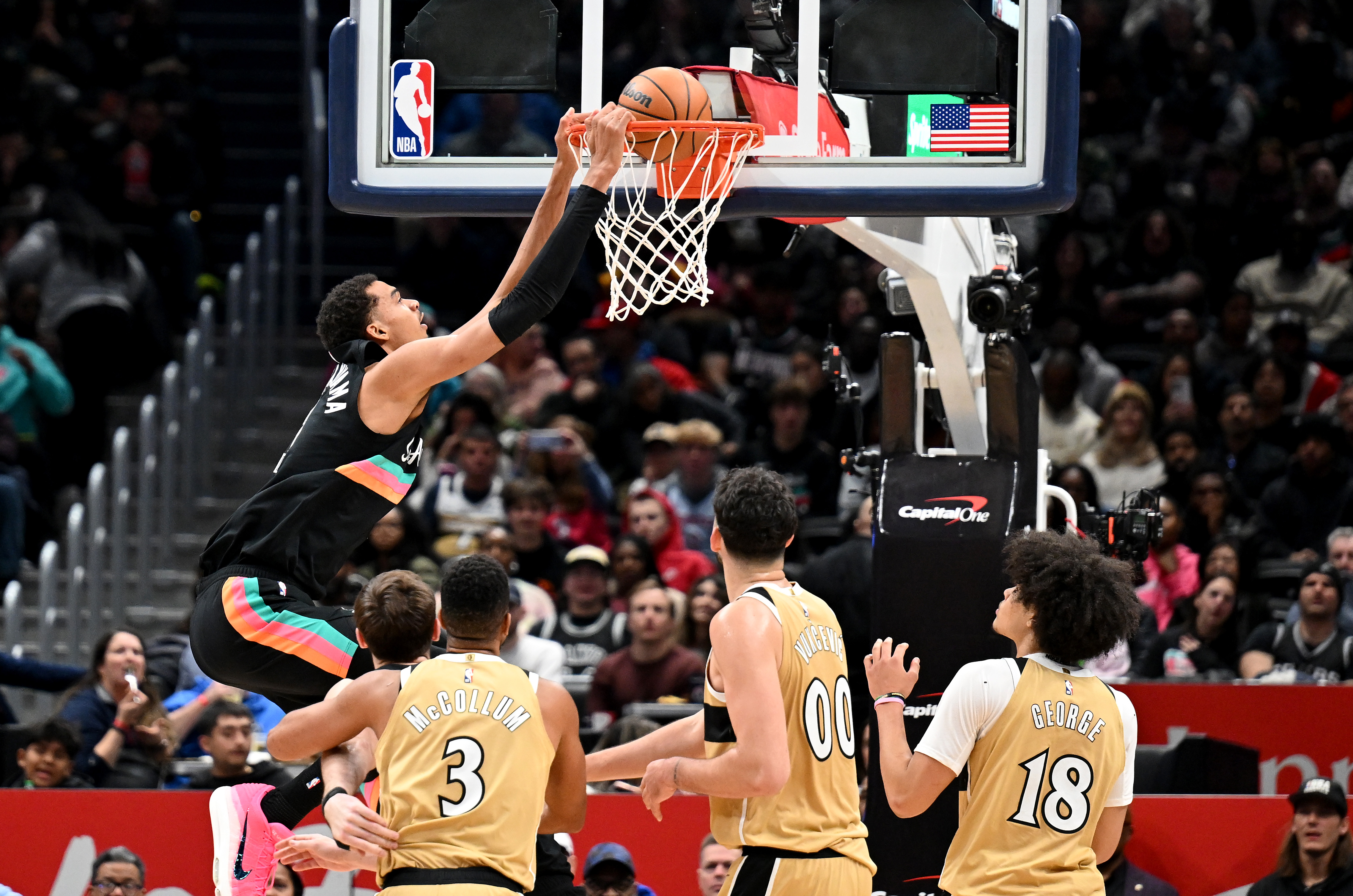 Victor Wembanyama is playing limited minutes and the Spurs are dominating. That's not great news for the rest of the league