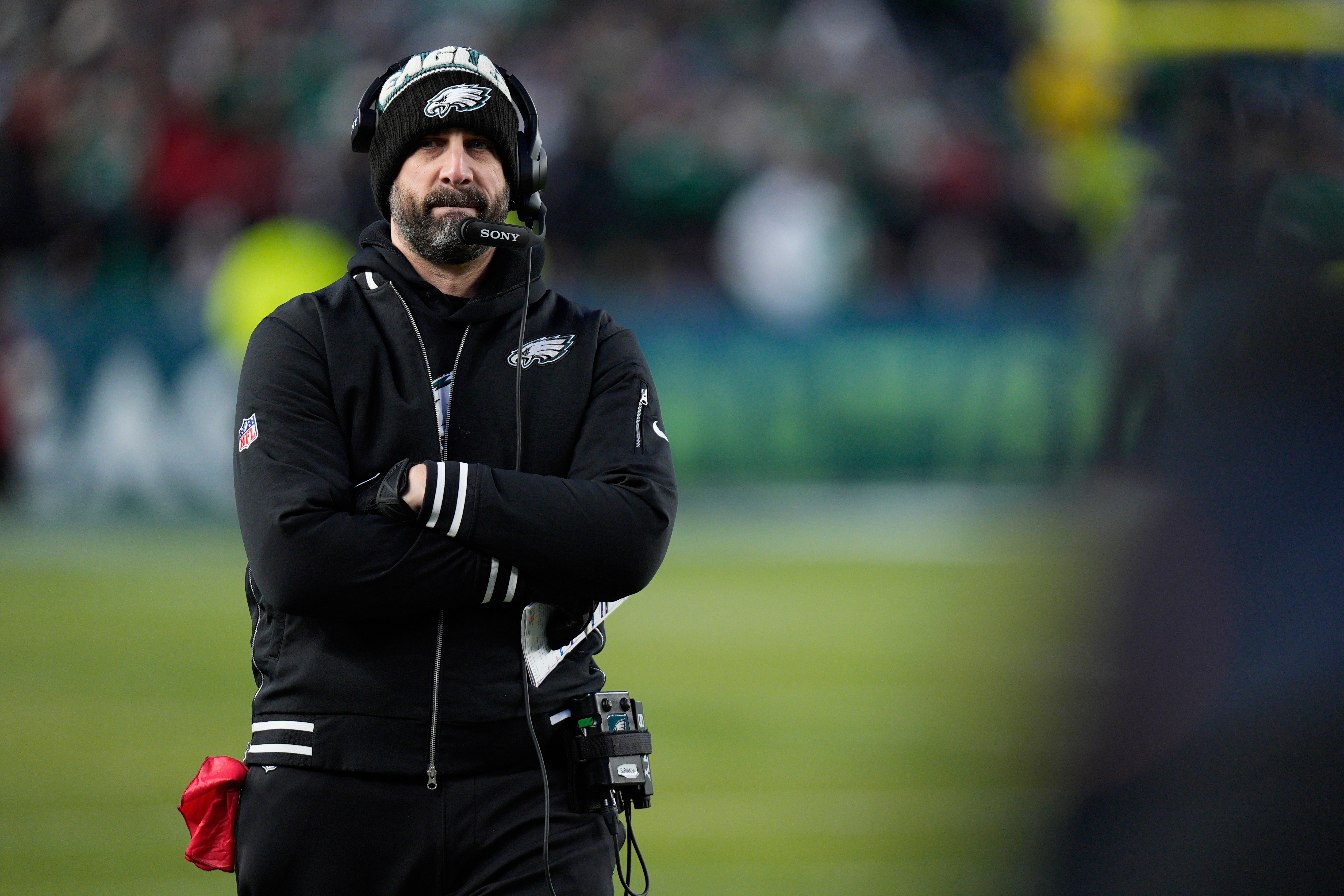 Eagles coach Nick Sirianni, AJ Brown get into heated shouting match on sidelines during playoff game vs. 49ers