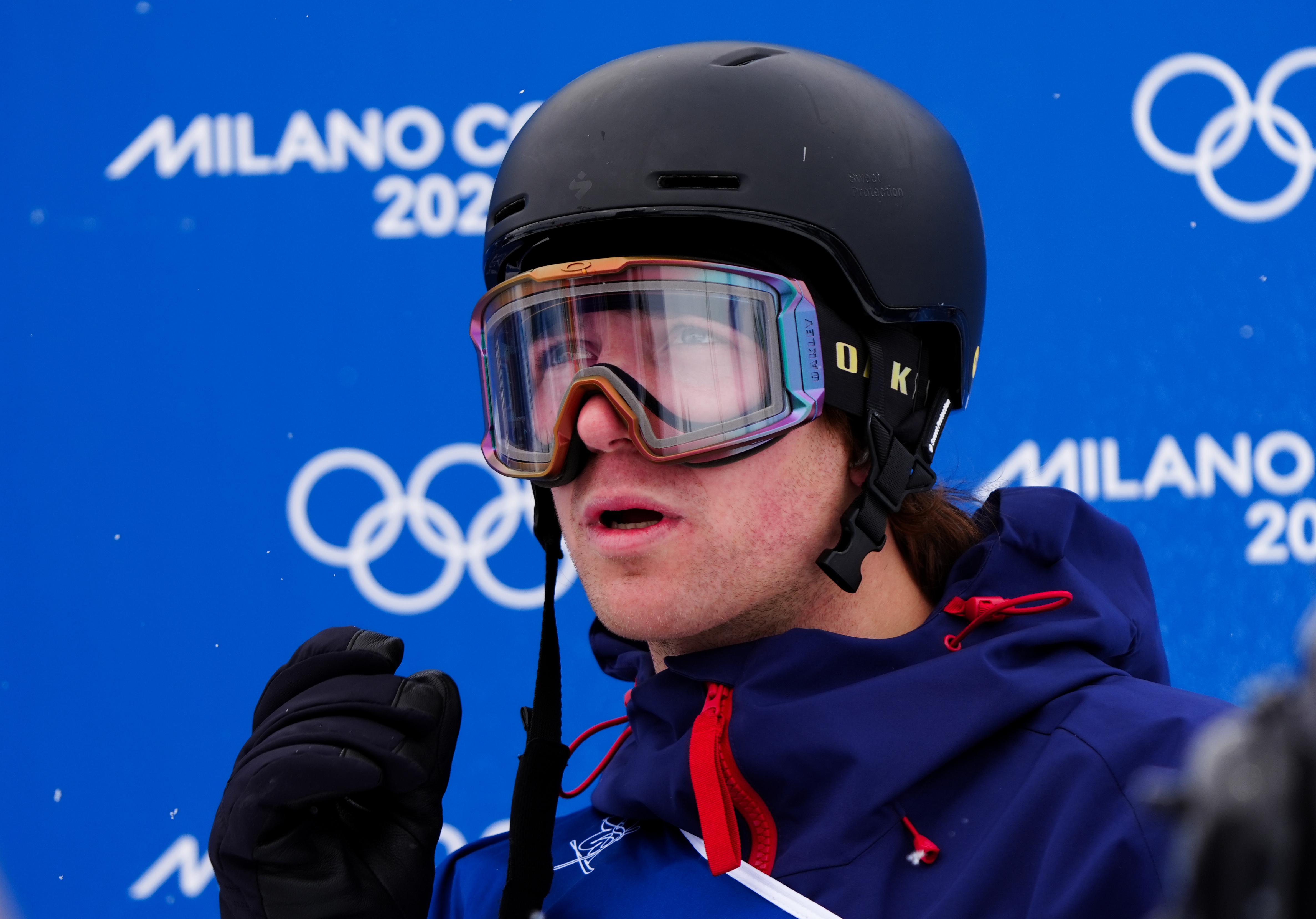 USA's Hunter Hess during the Men's Freeski Halfpipe Qualification at the Livigno Snow Park, on day fourteen of the Milano Cortina 2026 Winter Olympics, Italy. Picture date: Friday February 20, 2026. (Photo by David Davies/PA Images via Getty Images)