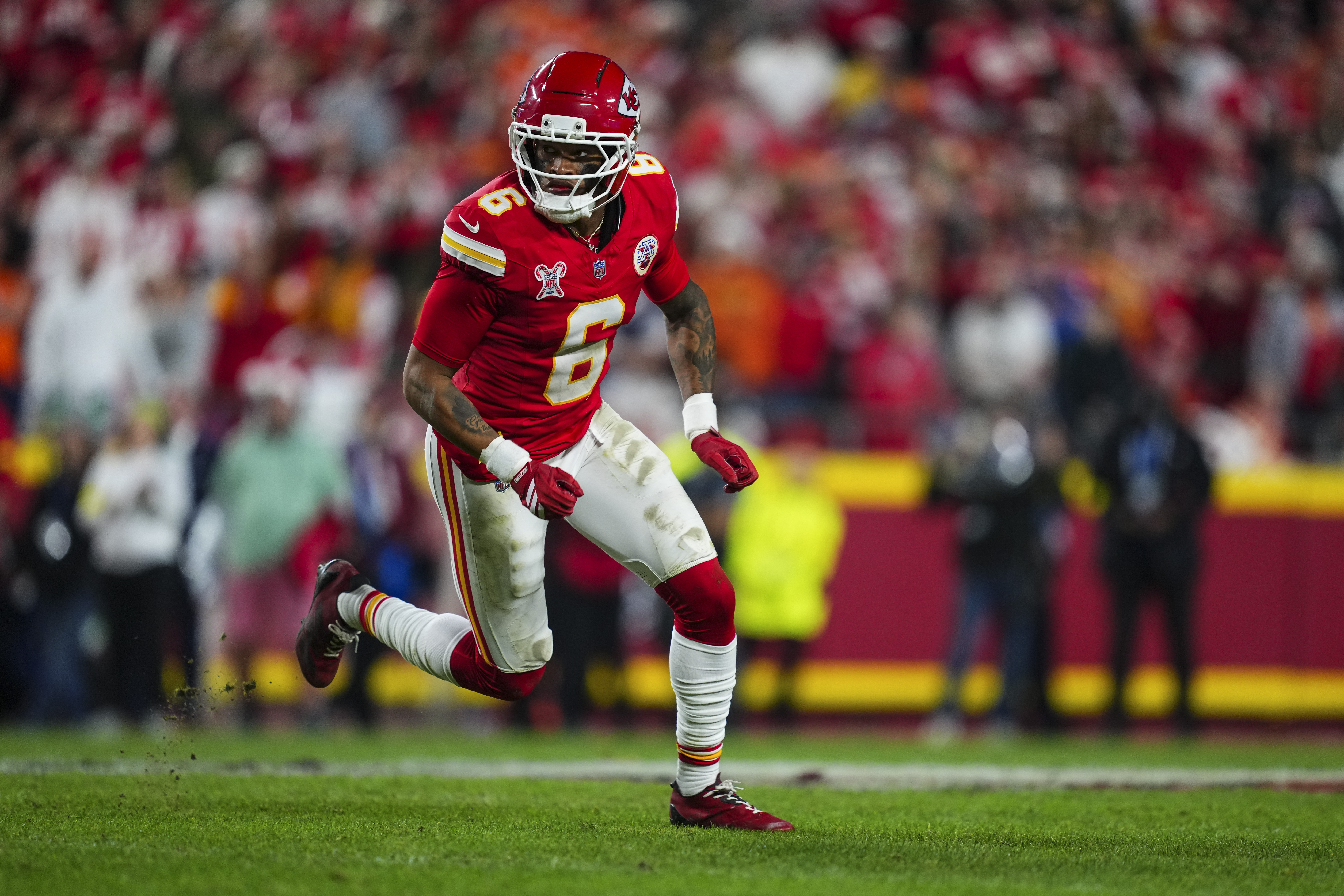 Bryan Cook is one of the top defensive backs available in free agency. (Photo by Cooper Neill/Getty Images)