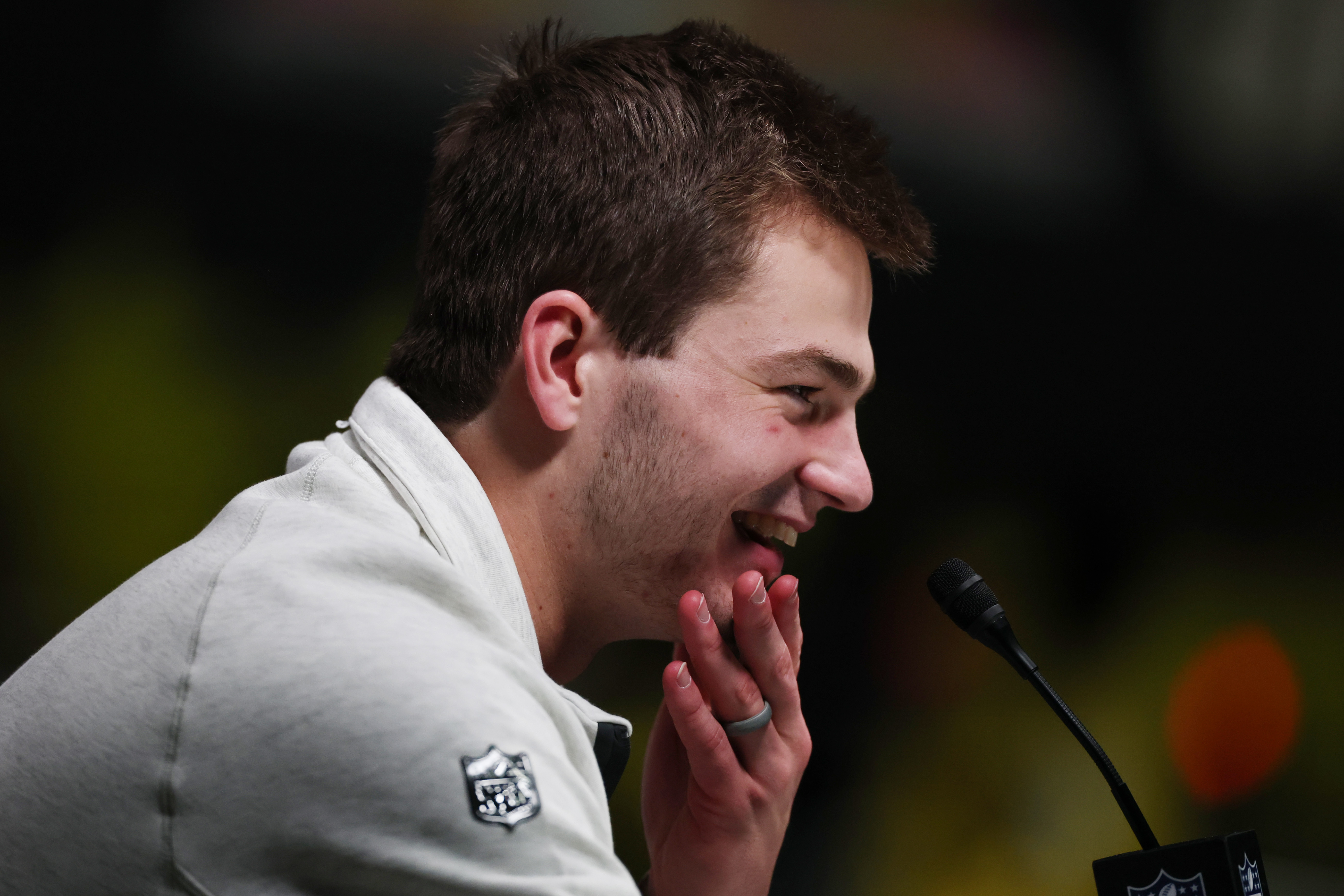 Super Bowl 2026: Drake Maye says his shoulder is doing well, 'I'll be just fine'