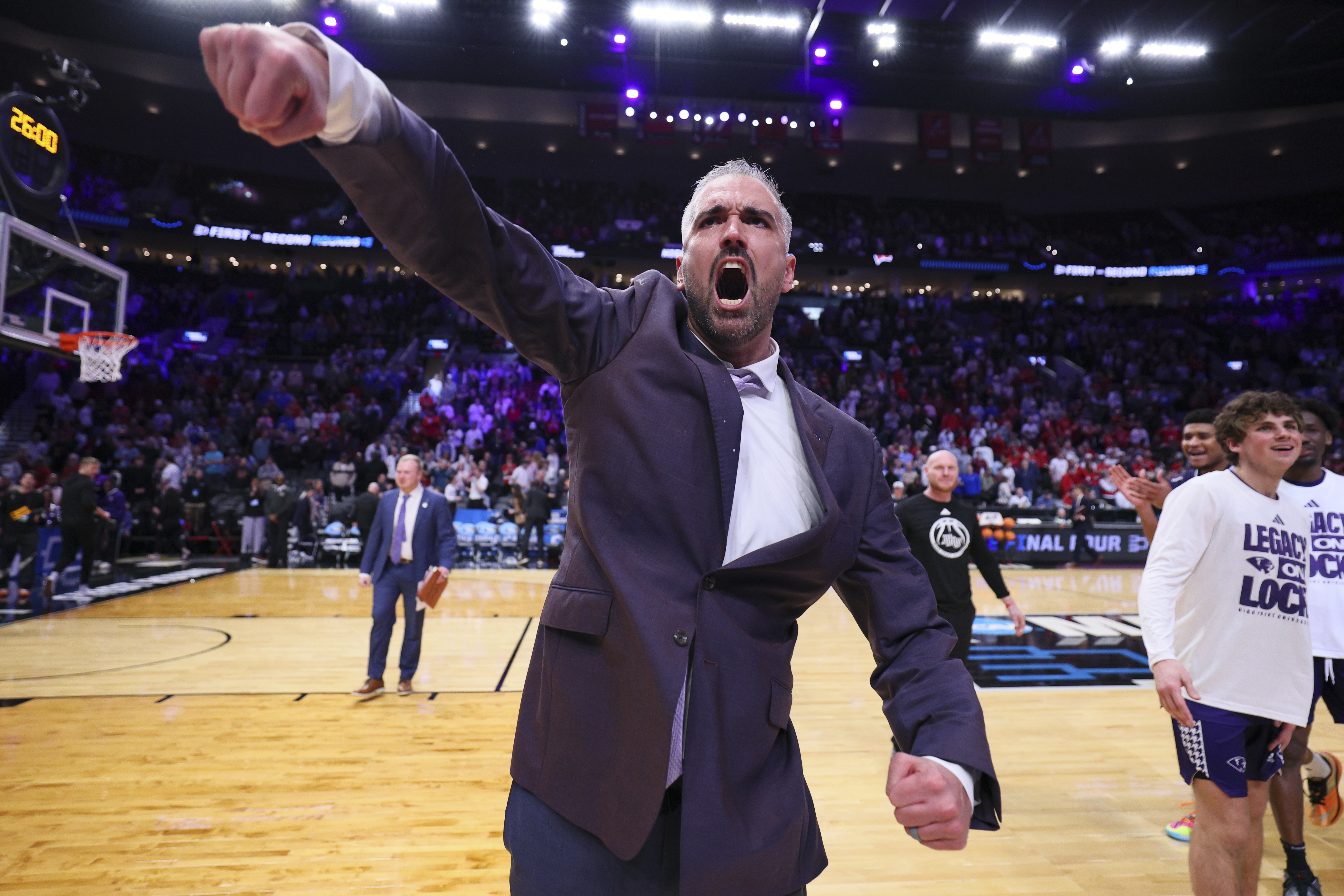 Flynn Clayman did not mince words while criticizing power conference teams for how the schedule. (C. Morgan Engel/NCAA Photos via Getty Images)