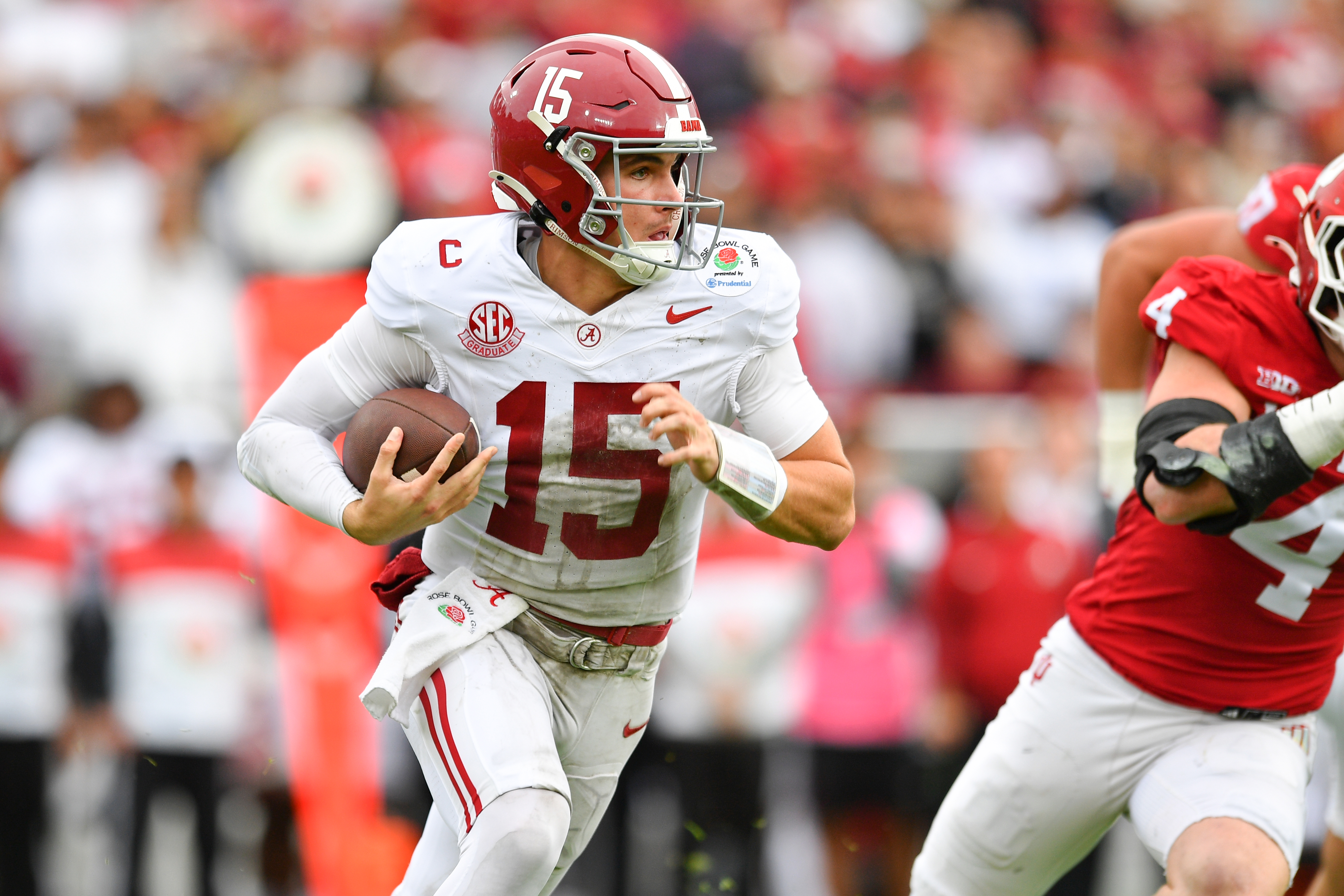 Rams mengambil QB Ty Simpson dengan pick ke-13, dengan pandangan pada masa setelah Matthew Stafford