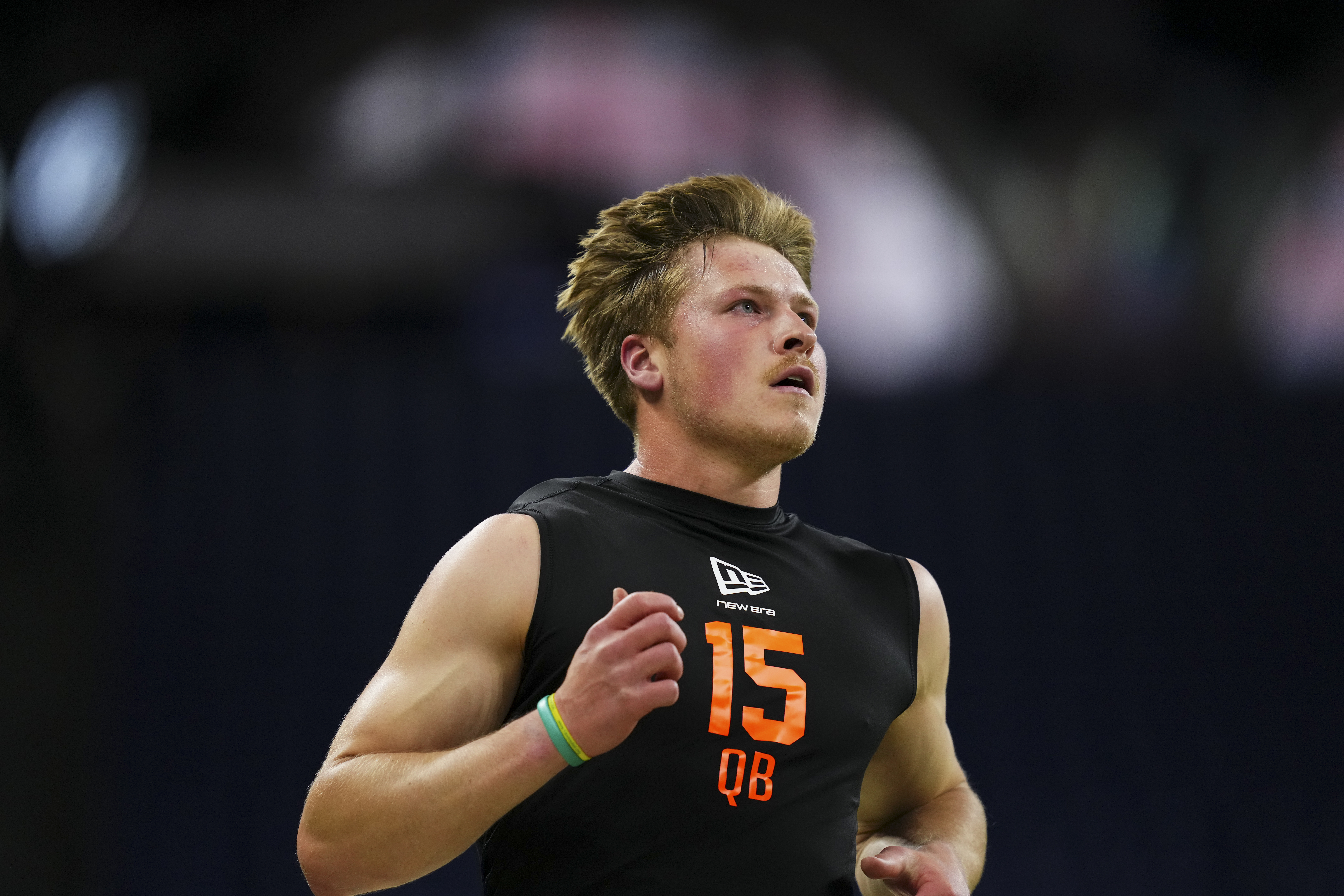 Cole Payton started one season at quarterback for North Dakota State. (Photo by Cooper Neill/Getty Images)