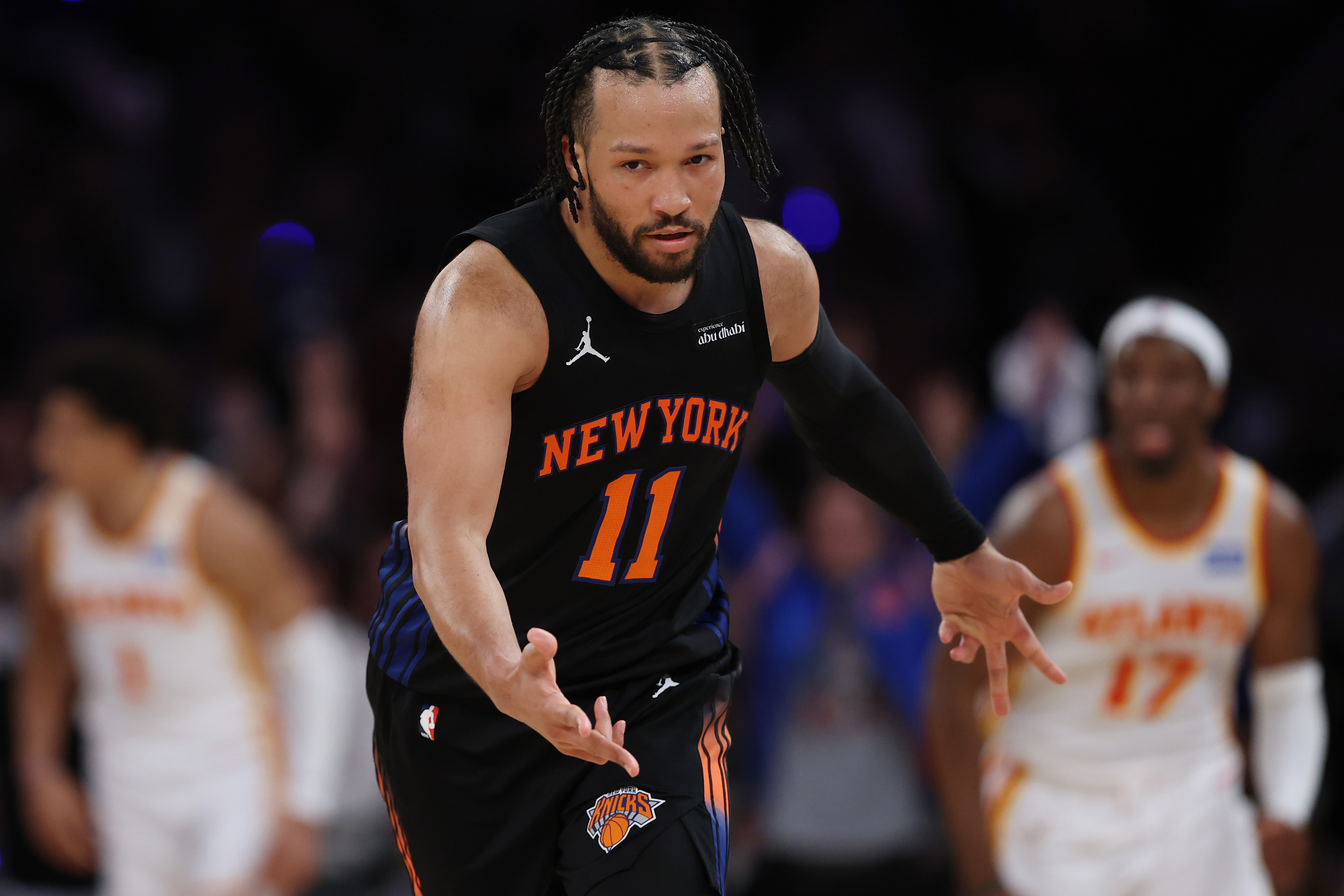 Jalen Brunson bebas ketika Knicks merampas napas Hawks
