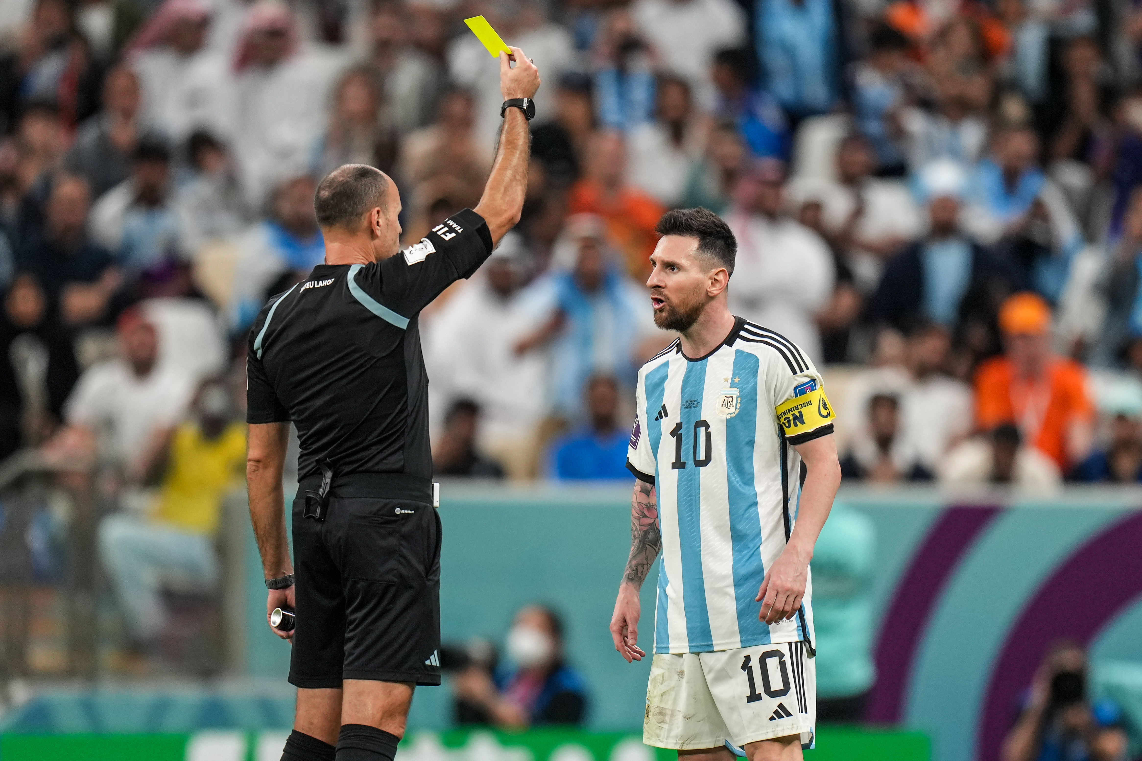 Argentina vs Netherlands 2022: Record 18 Yellow Cards