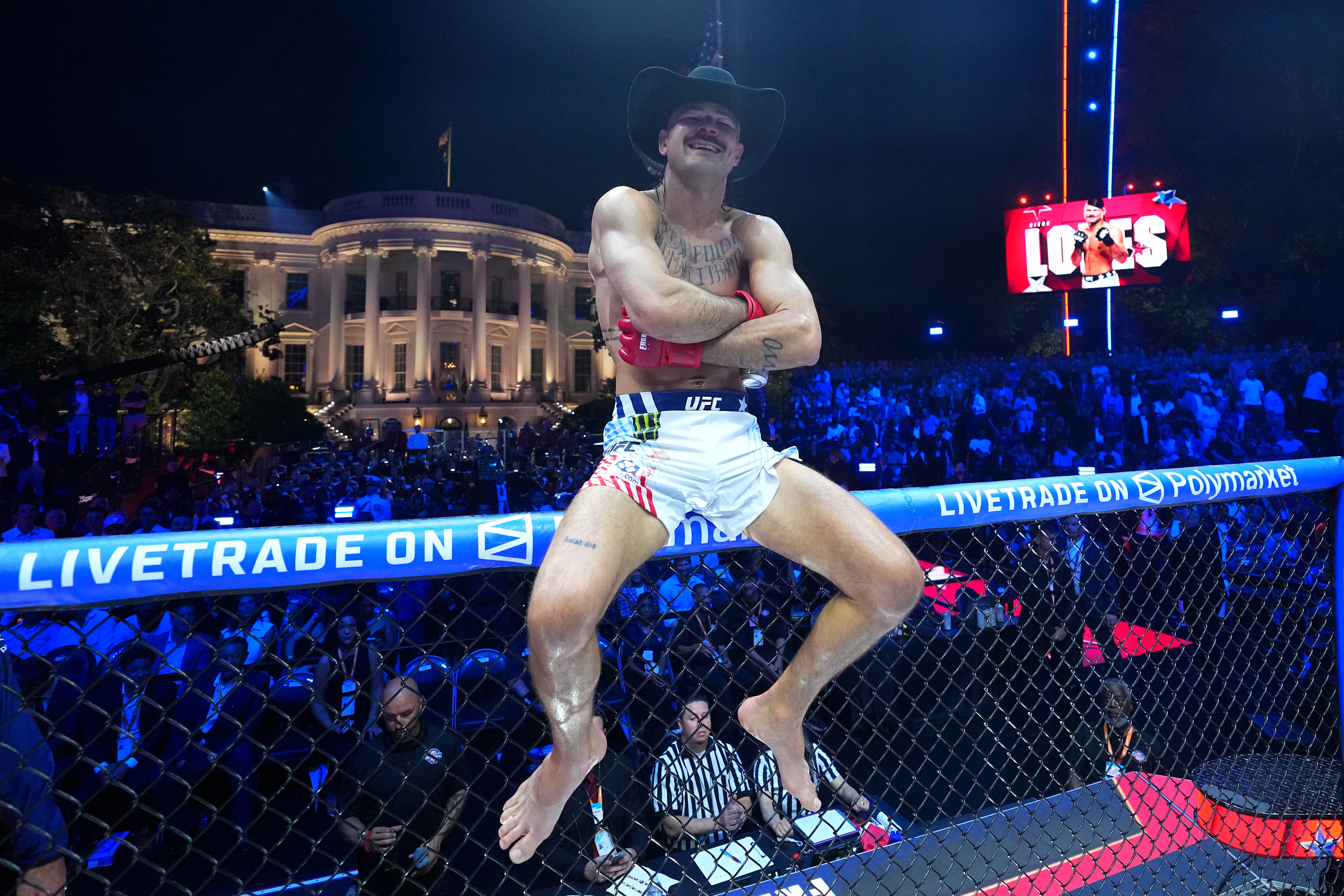 UFC Freedom 250 results, highlights: Diego Lopes scores crushing knockout of Steve Garcia