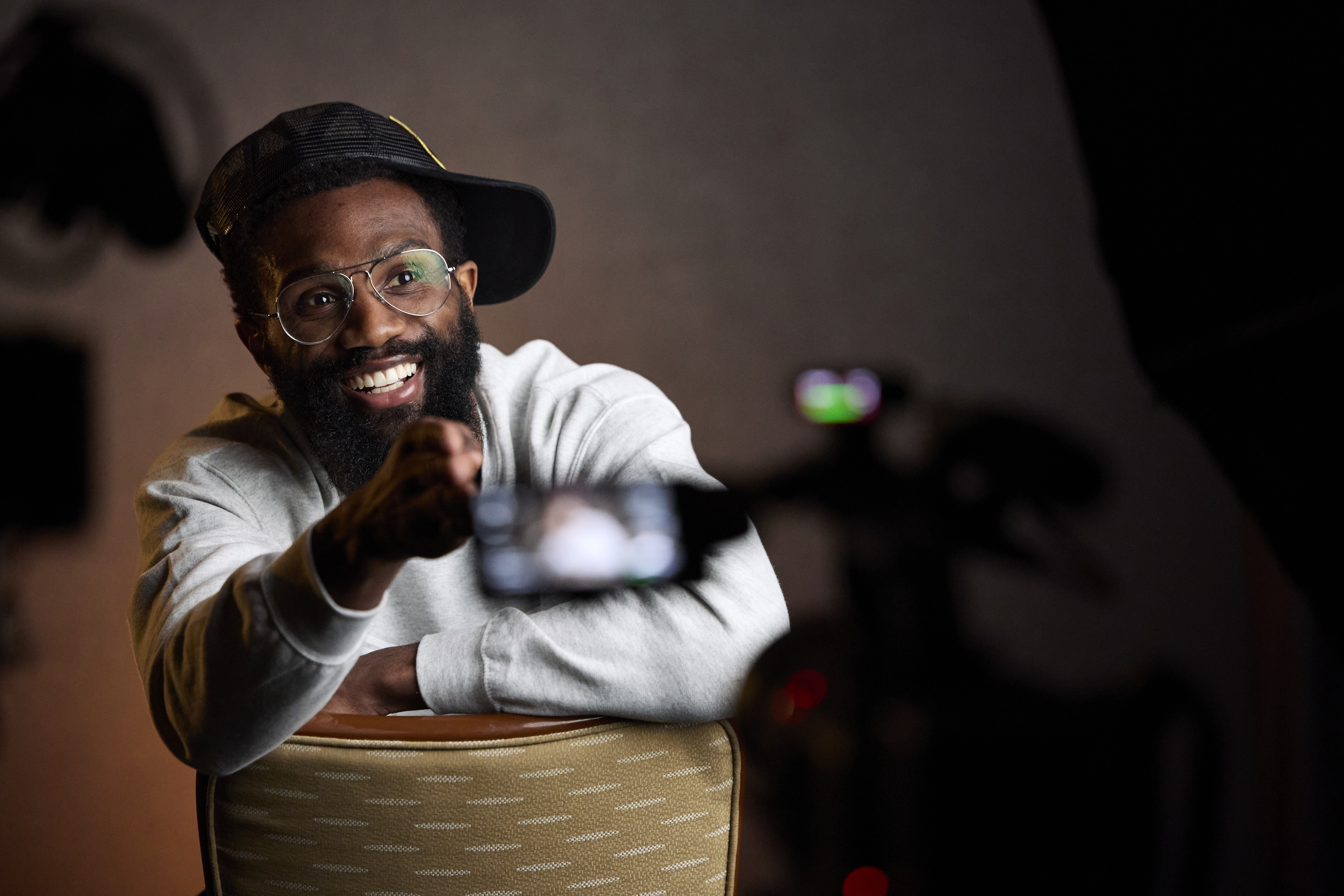 ATLANTIC CITY, NEW JERSEY - APRIL 9: Jaron Ennis during during media duties ahead of his Welterweight Unification Fight at the weekend on April 9, 2025 in Atlantic City, New Jersey.  (Photo by Mark Robinson/Matchroom Boxing/Getty Images)