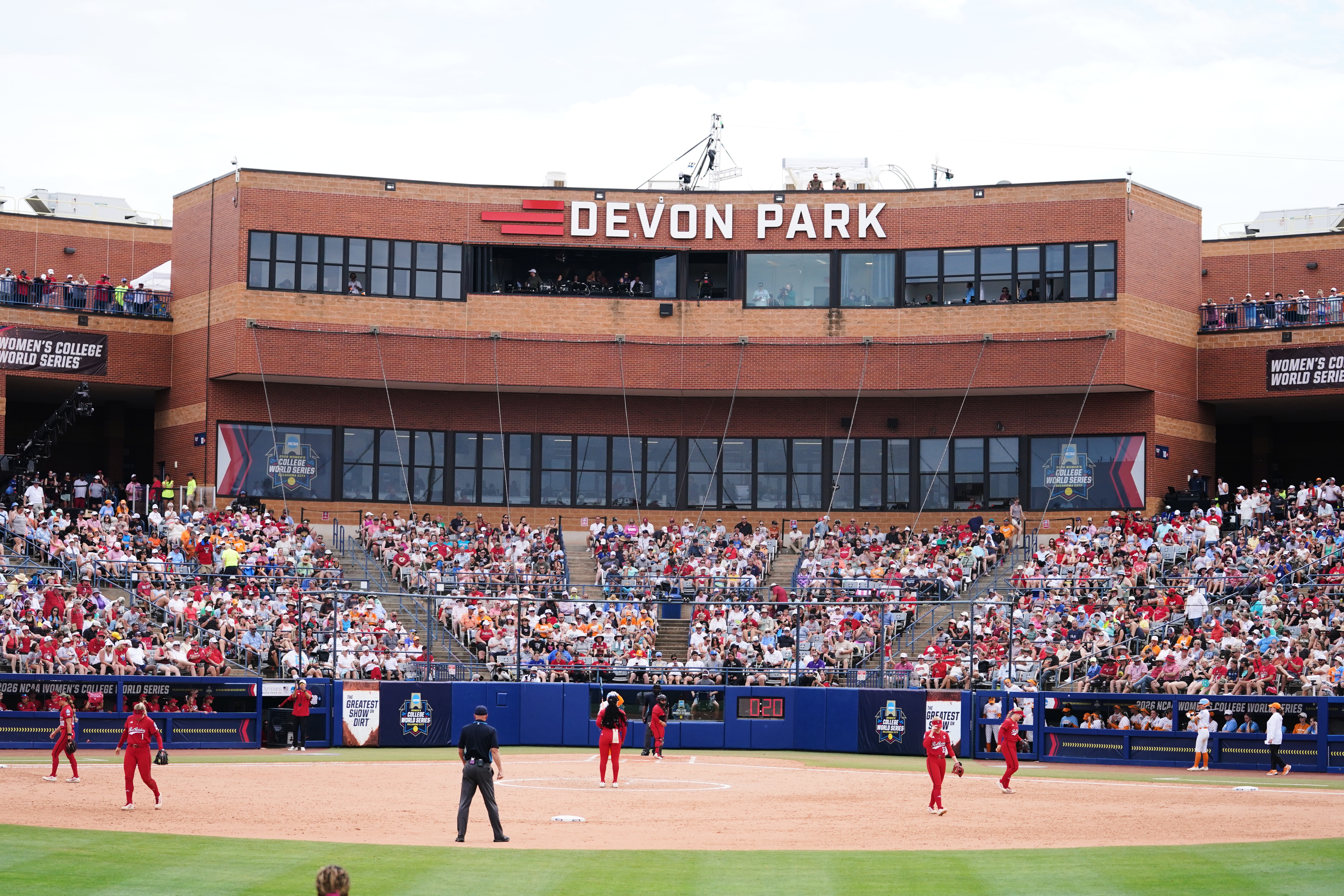 Why will softball be played in Oklahoma City at the 2028 Olympics?
