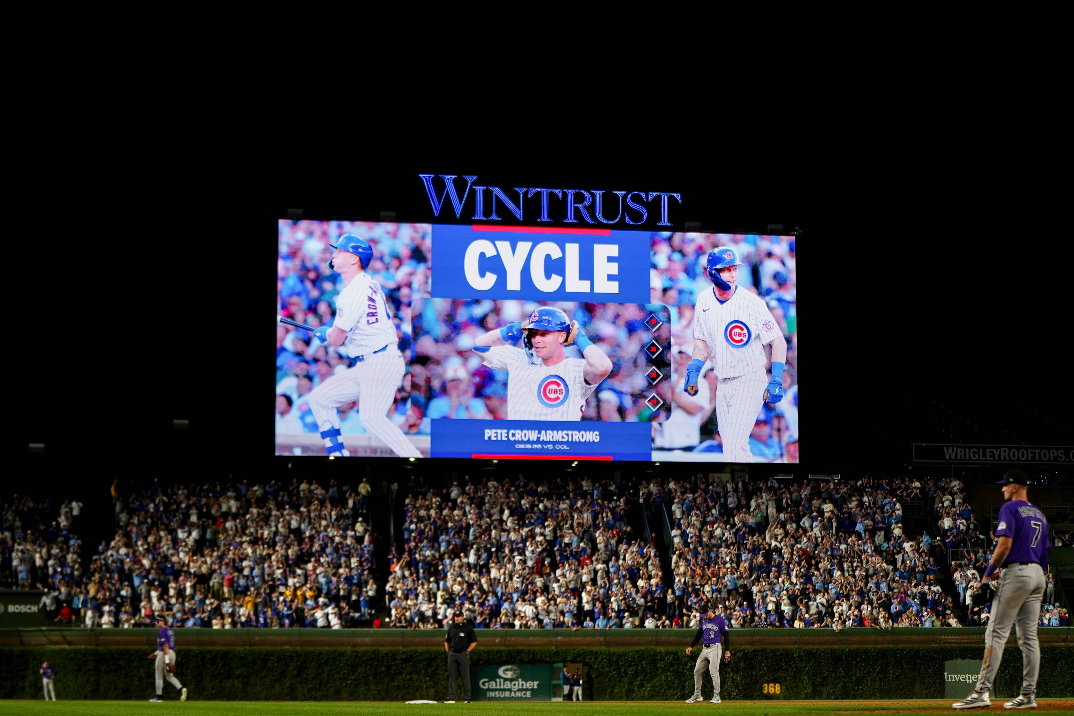 Cubs' Pete Crow-Armstrong hits for cycle