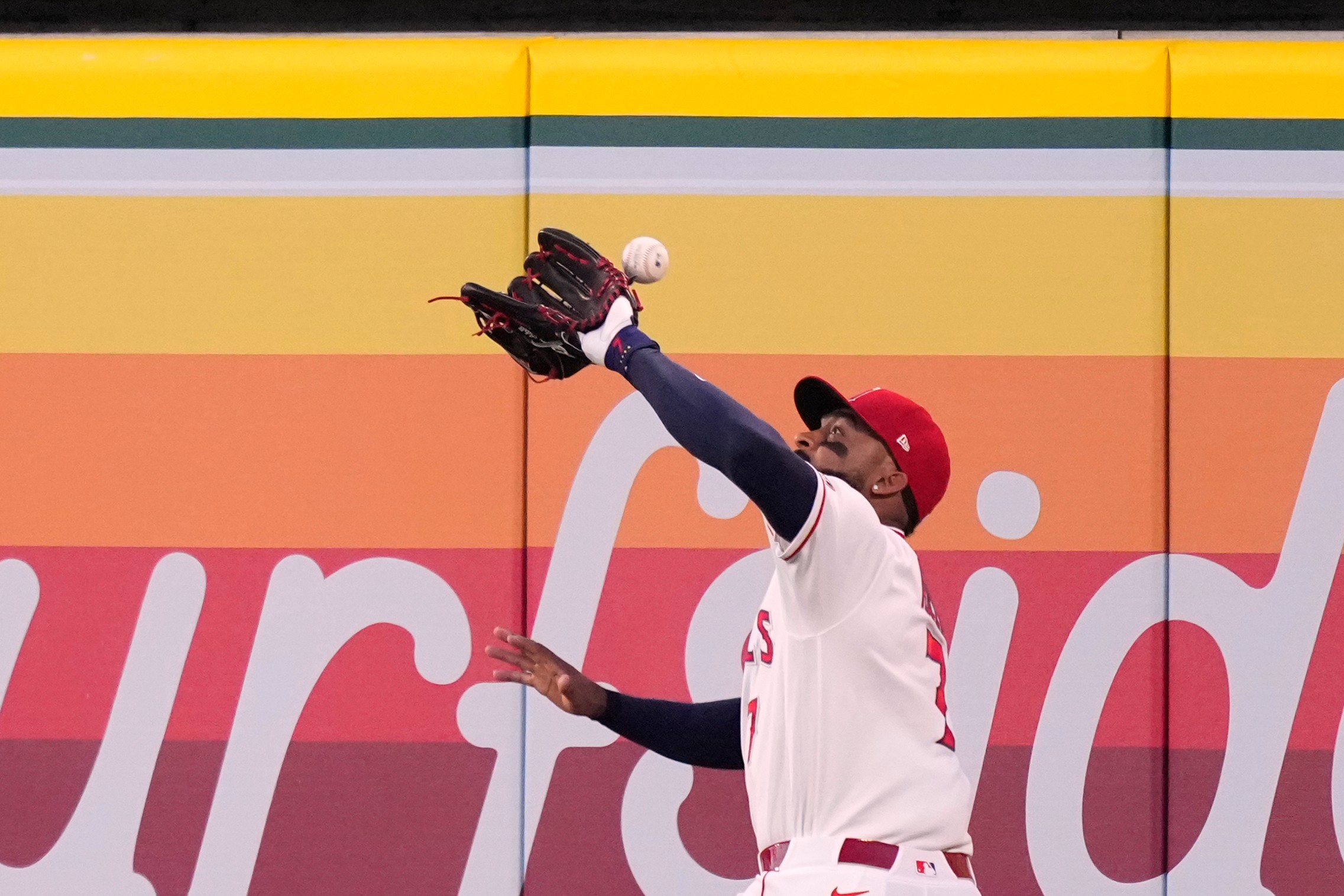 Rockies' TJ Rumfield hits home run off Jo Adell's head in wild botched catch vs. Angels