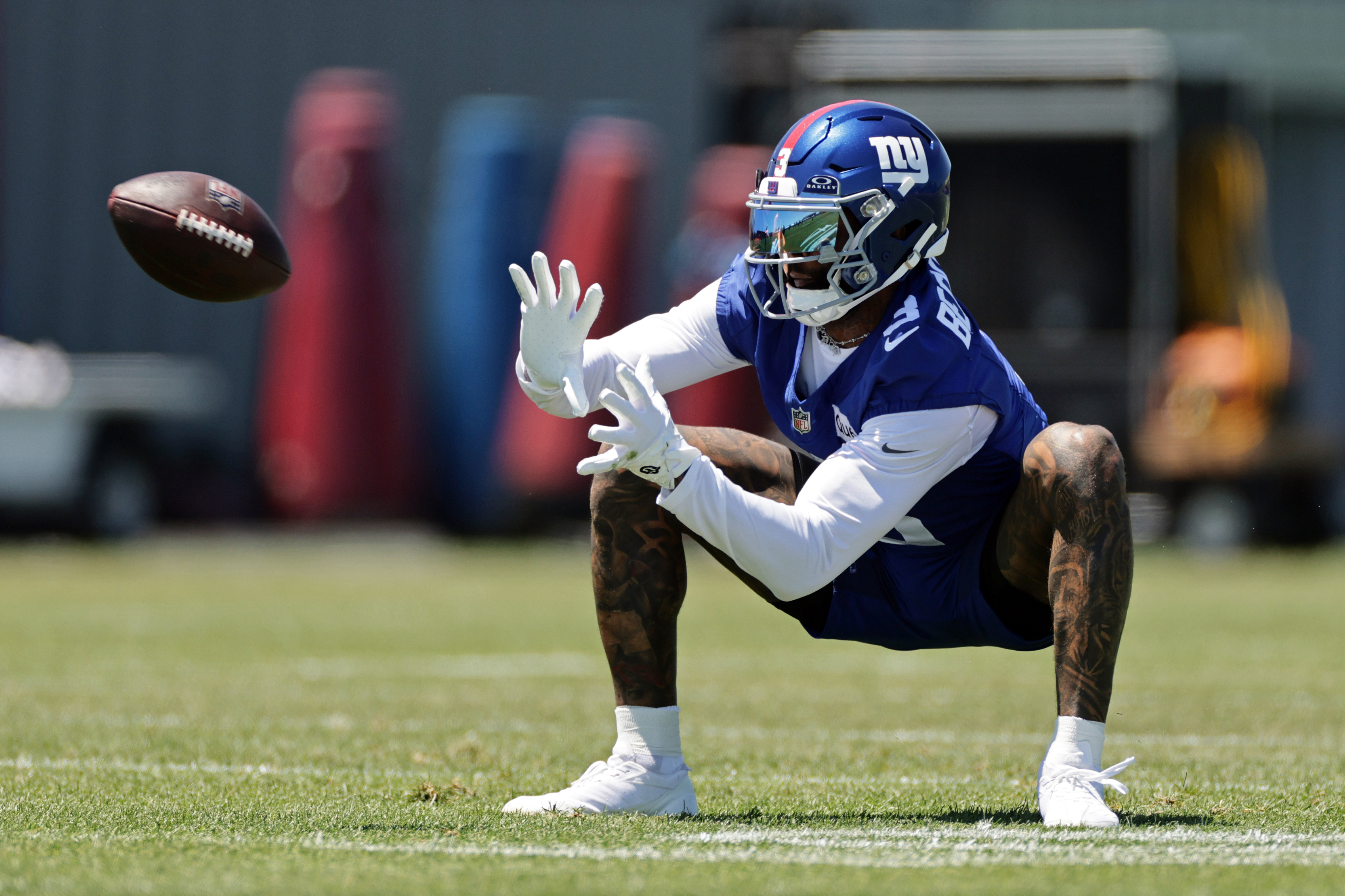 From speed work to dropping weight, how Odell Beckham Jr. earned his latest chance with Giants
