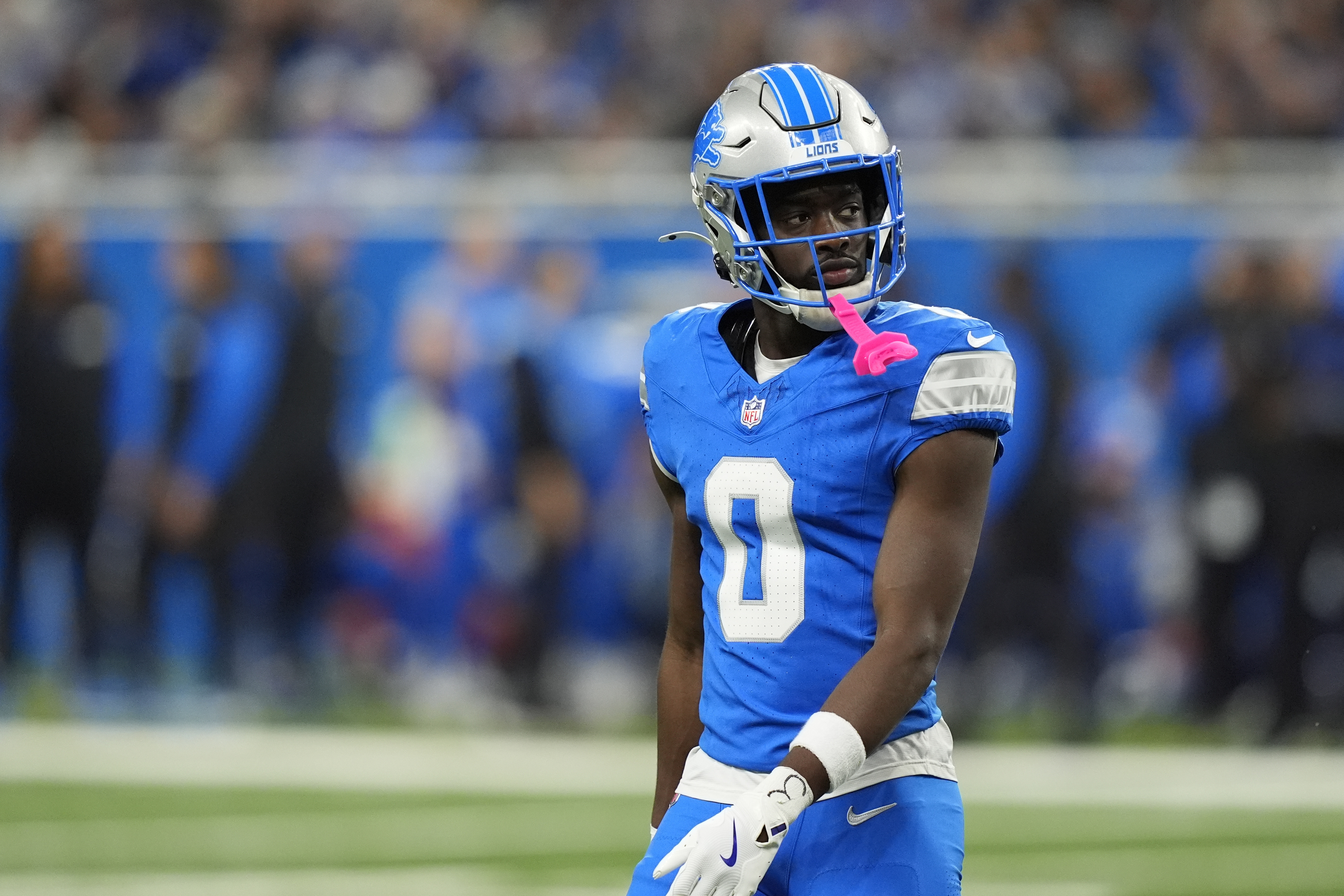 Lions CB Terrion Arnold held without bond after arrest on kidnapping and armed robbery charges