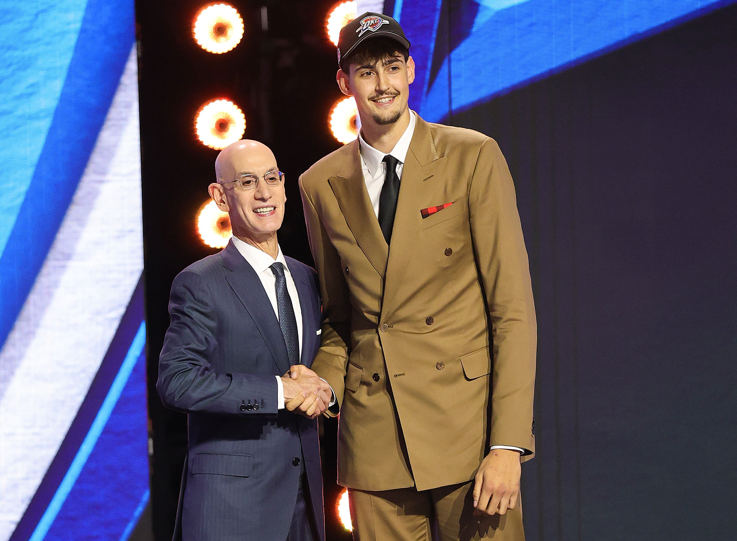 Thunder select Michigan big man Aday Mara, a possible answer for Victor Wembanyama at 7-foot-3