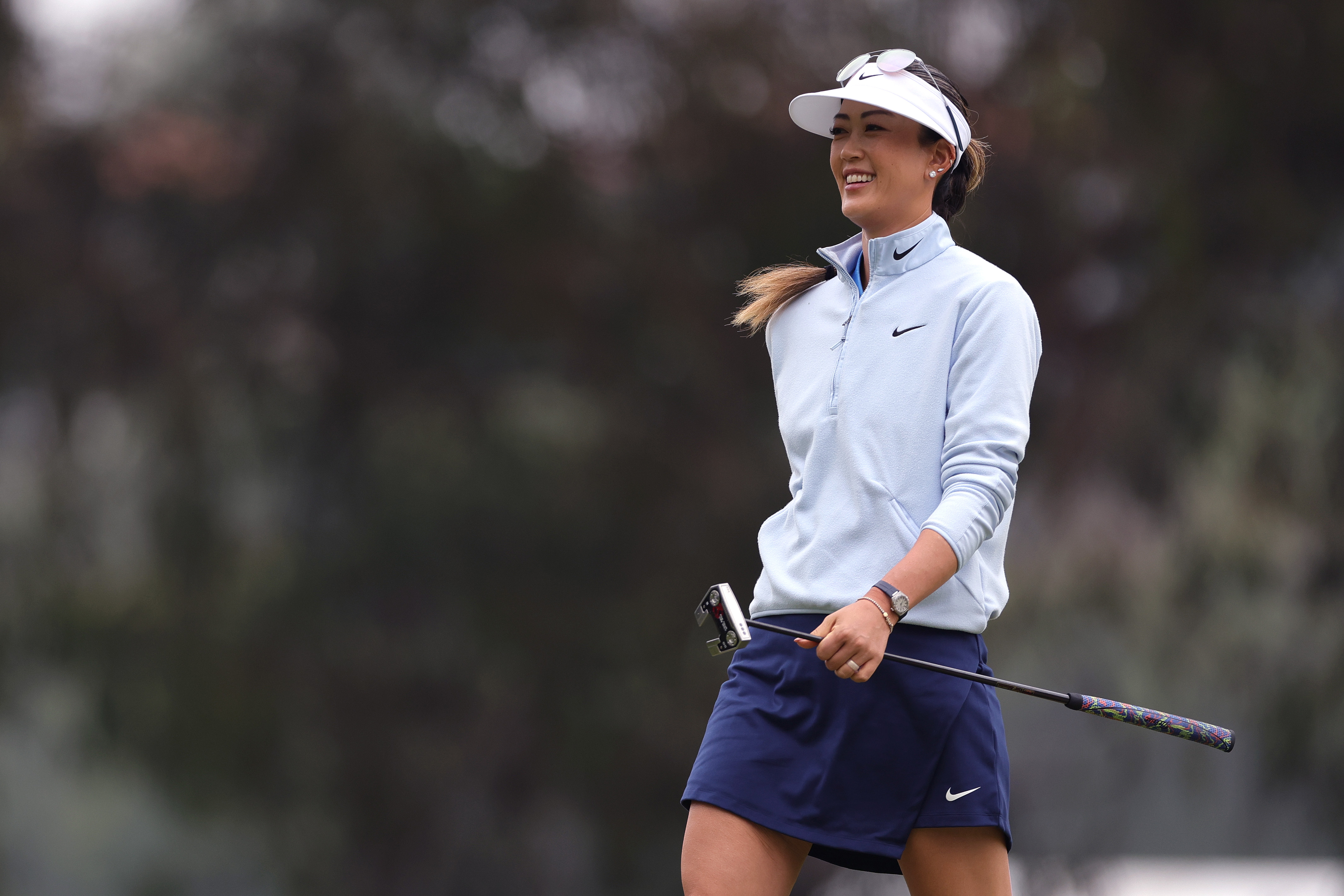 Michelle Wie West gets her sendoff moment again with her daughter as she misses the cut at the U.S. Women's Open