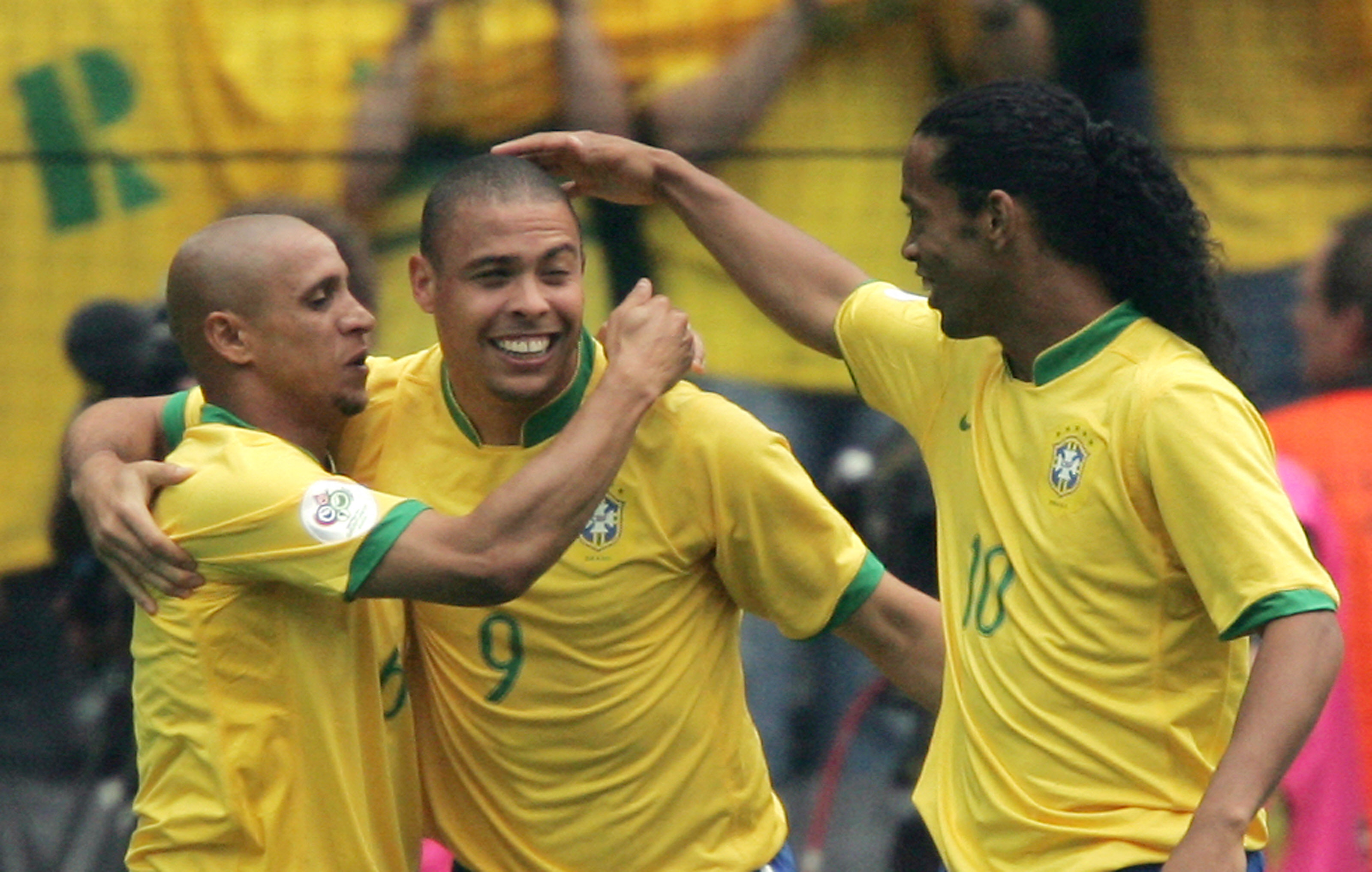 Brazil's Ronaldo finished his international career with 15 World Cup goals. (AFP/Antonio Scorza) 