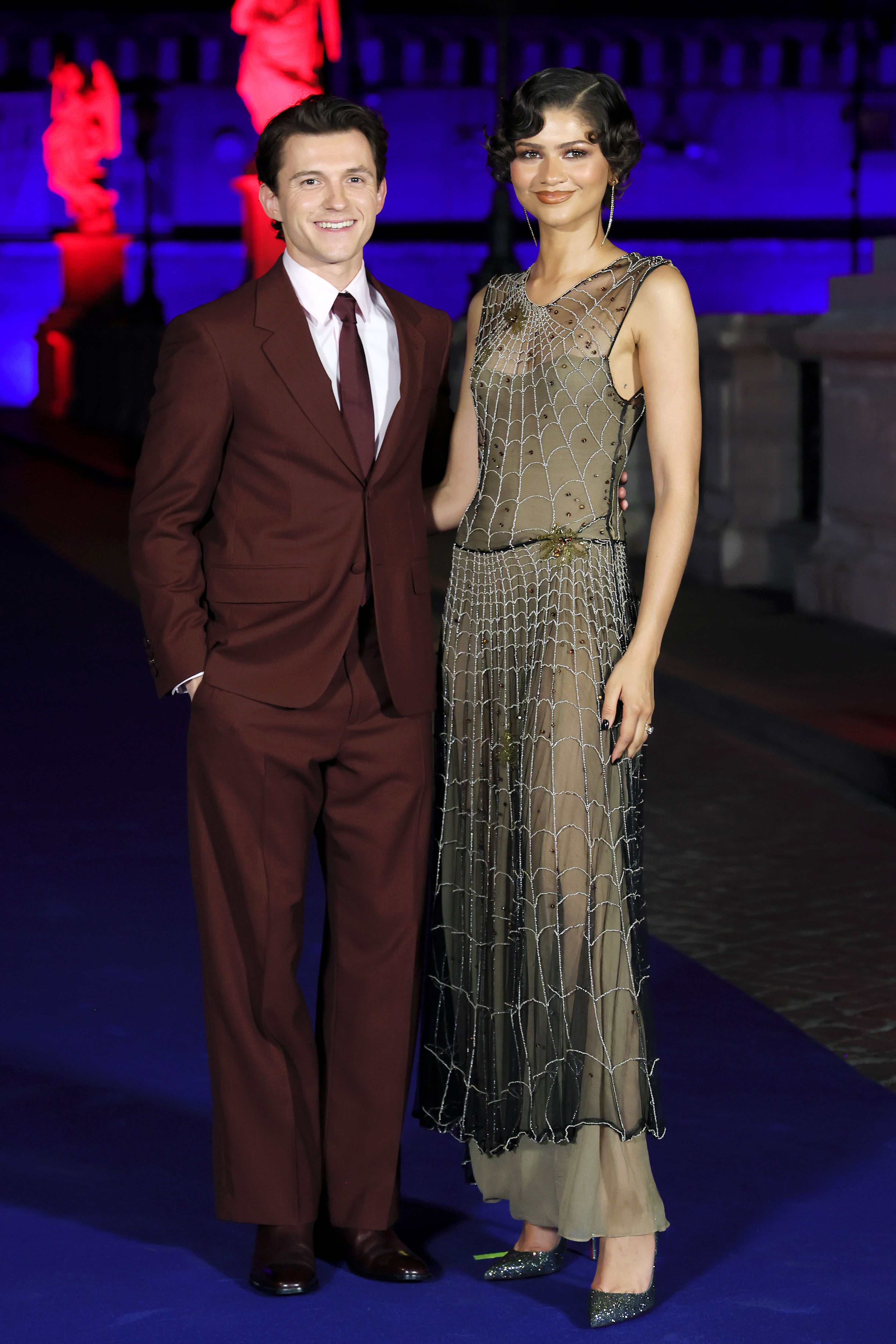 New Photo - Zendaya and Tom Holland kept their wedding quiet. Their 'Spider-Man' red carpet style is anything but.