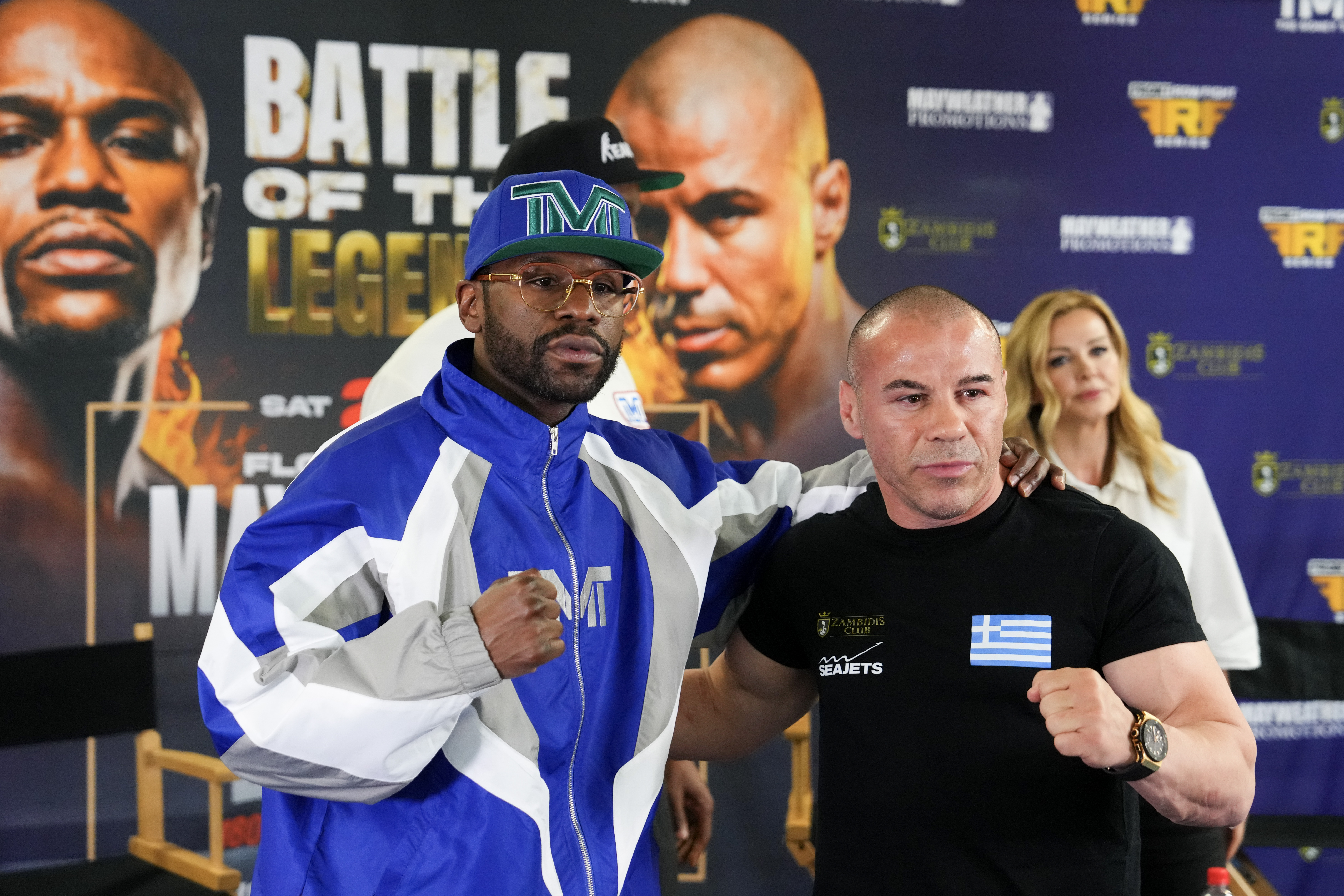 Floyd Mayweather exhibition against Mike Zambidis faces potential delay