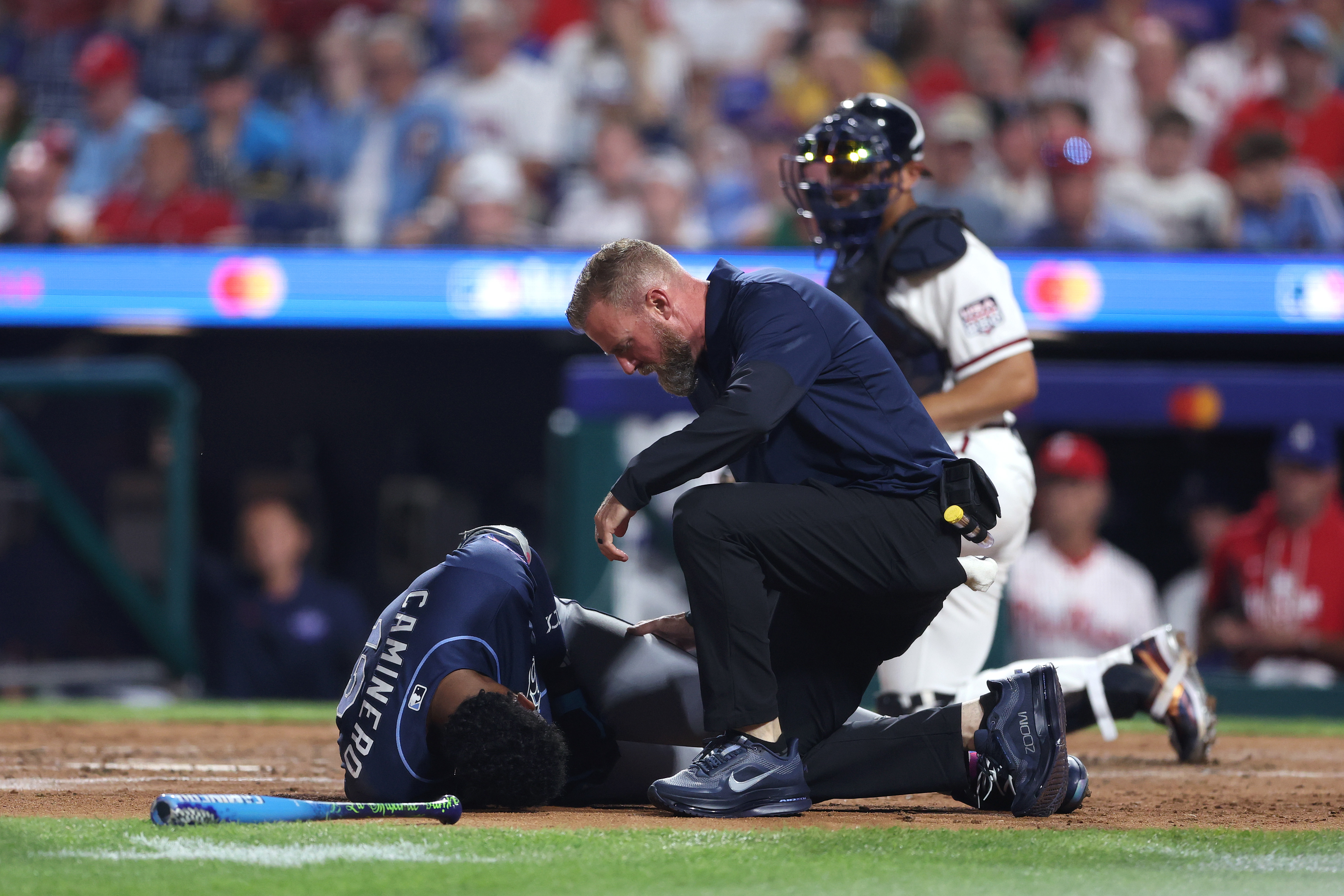 Junior Caminero quitte le All-Star Game après une blessure à la main gauche