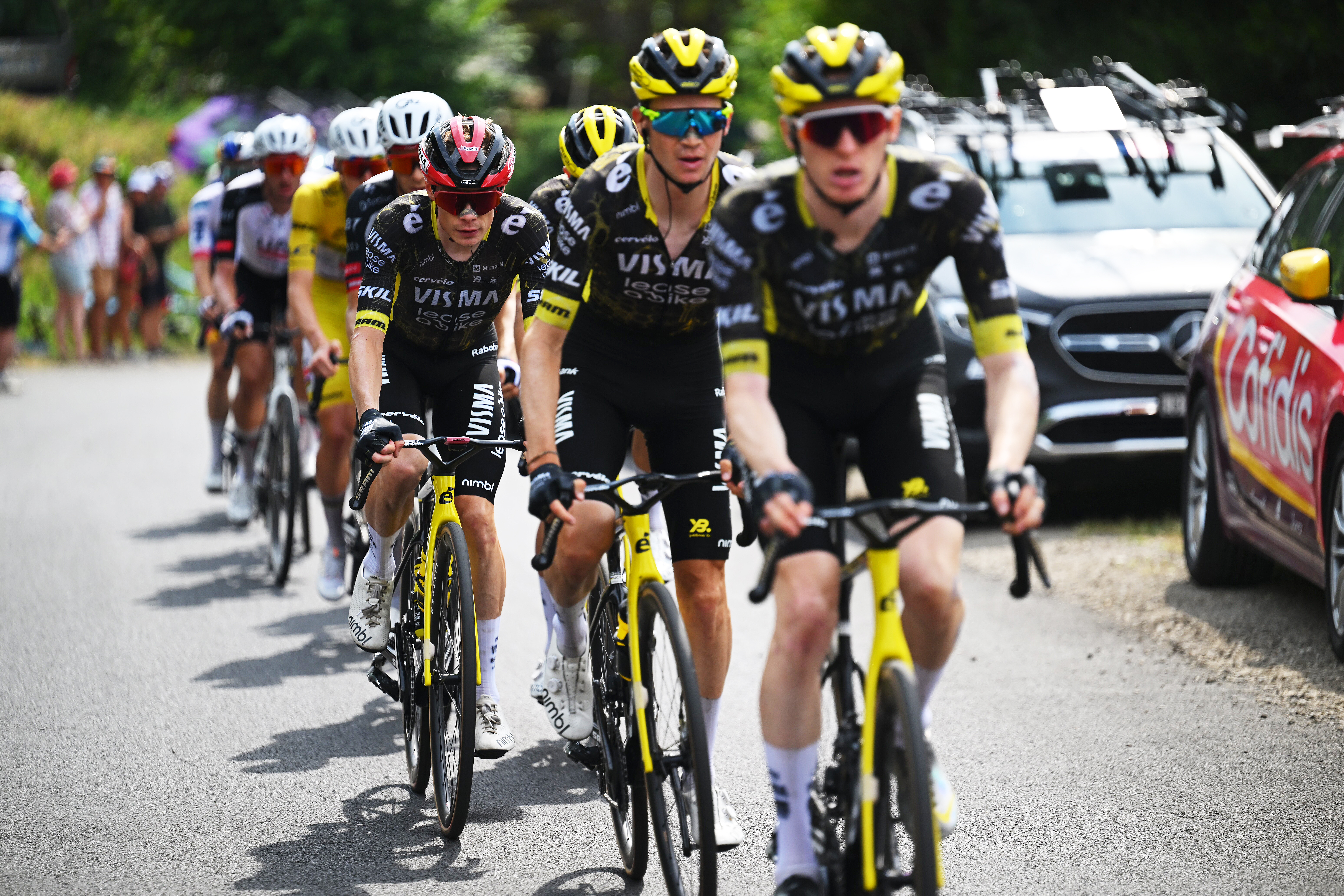 Jonas Vingegaard abandons Tour de France after Stage 15 crash