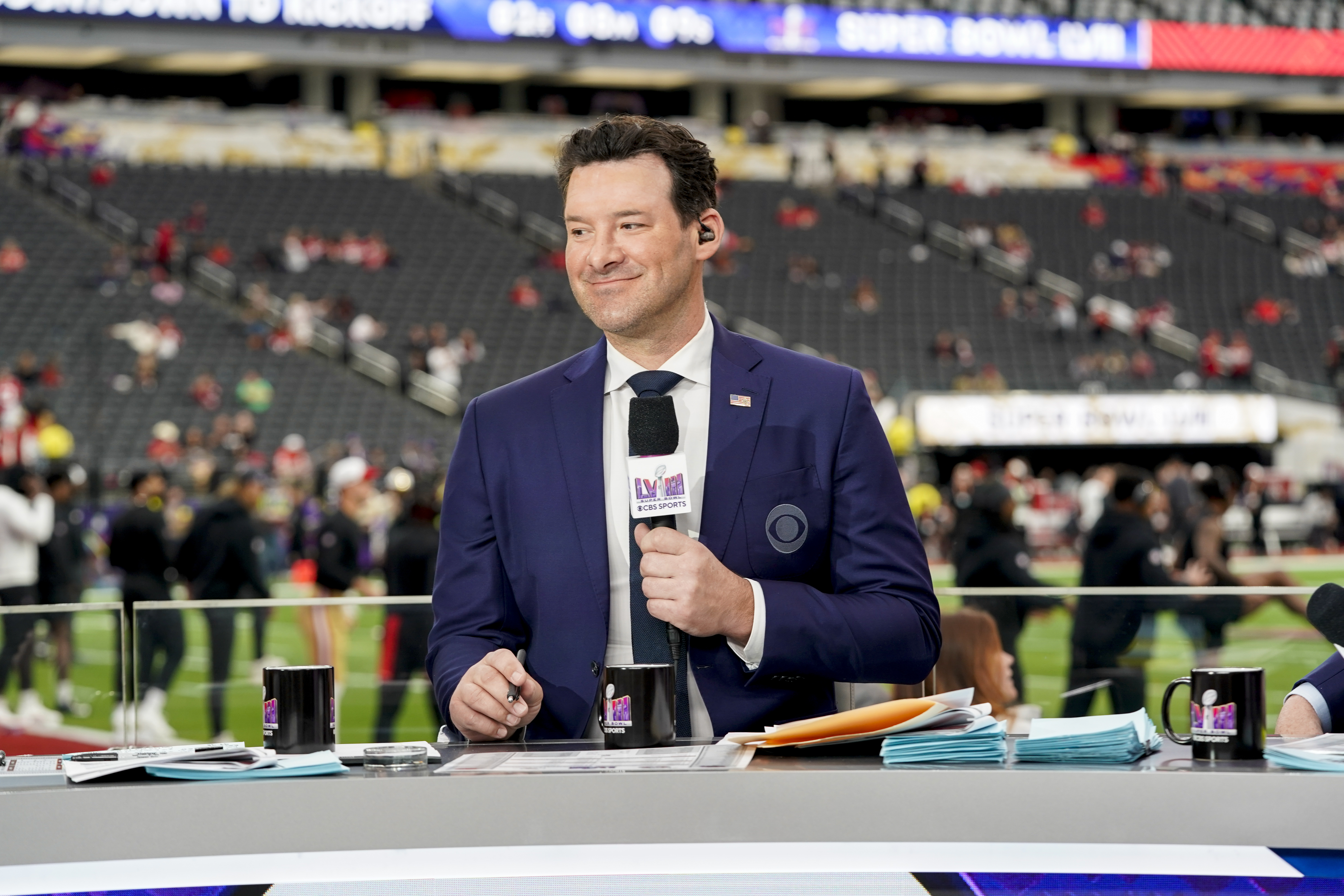 Tony Romo’s CBS future remains uncertain as network says it’s still ‘assessing’ his fate