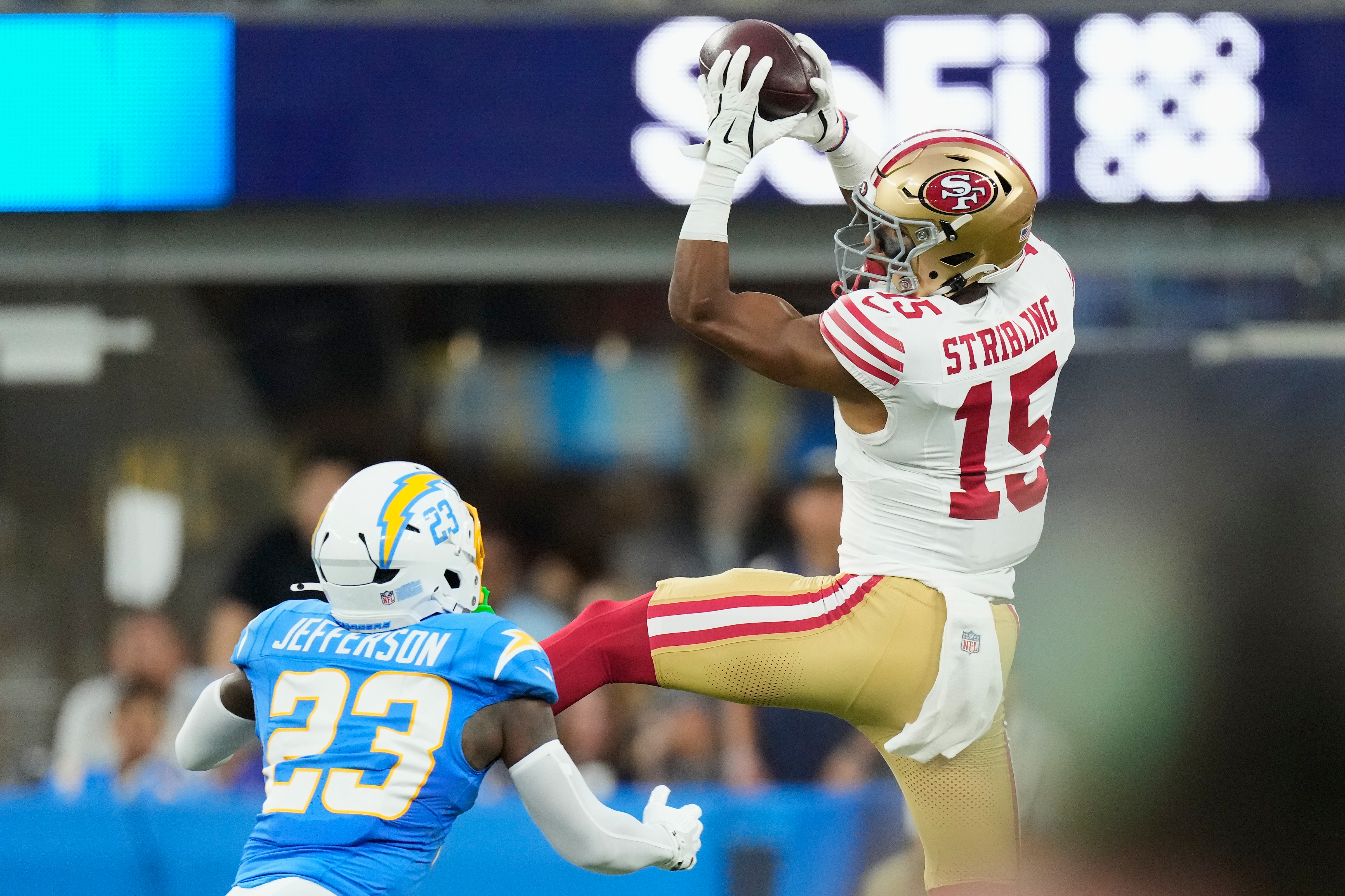 49ers rookie WR De'Zhaun Stribling plays with Brock Purdy, continues impressive preseason