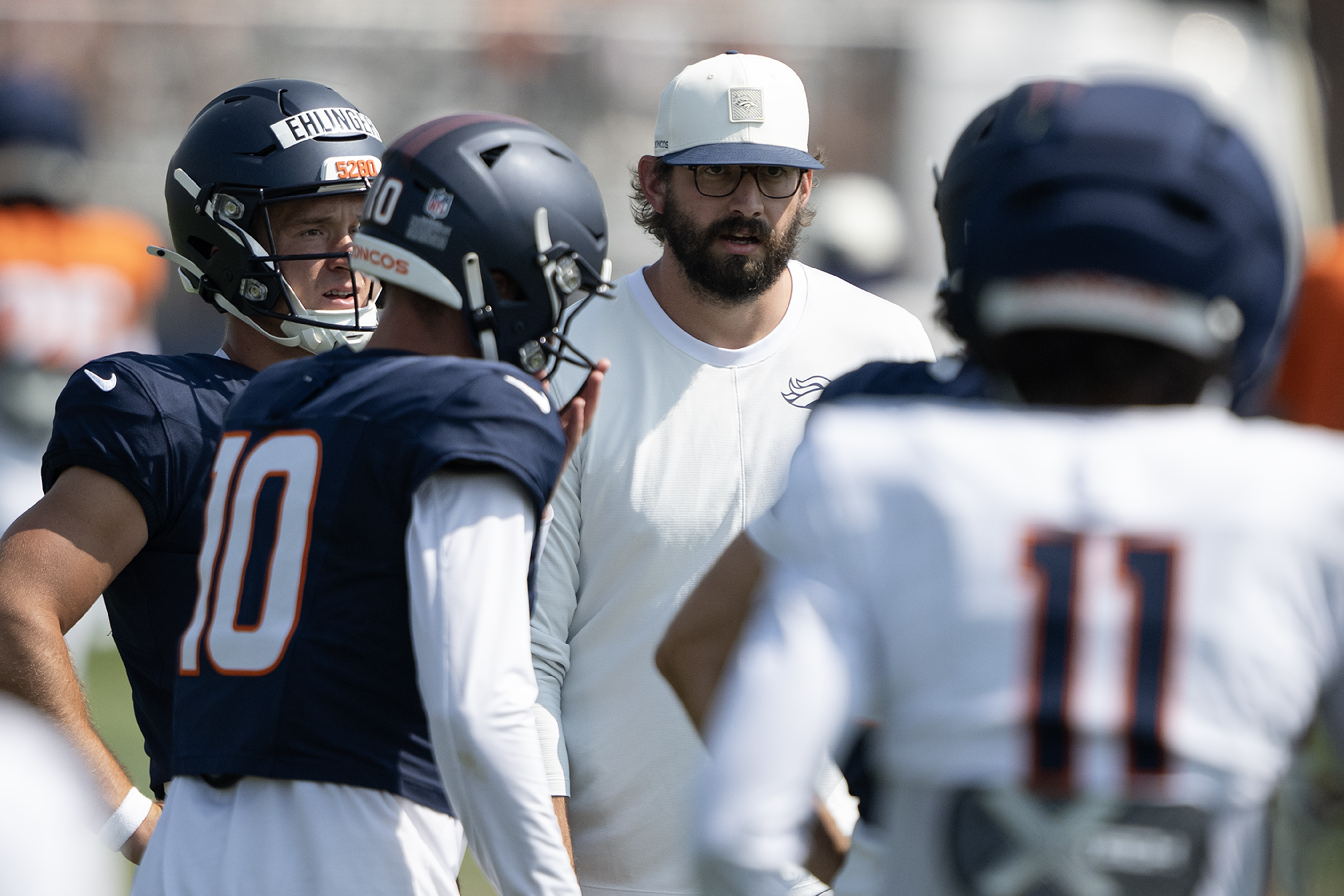 Why Sean Payton ordered a life-sized cardboard cutout of OC Davis Webb to Broncos camp
