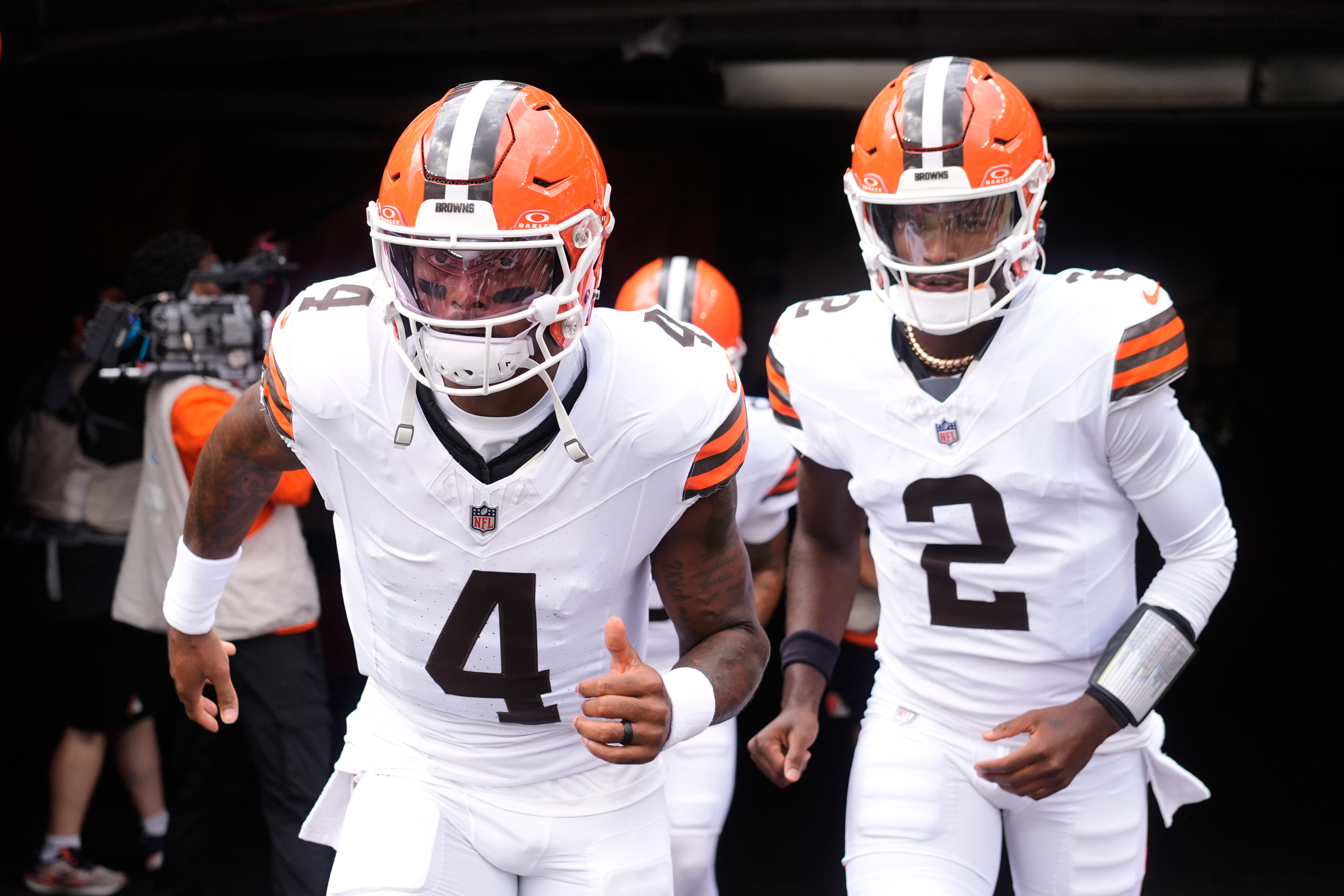 Deshaun Watson beating Shedeur Sanders as Browns’ Week 1 starter is just the beginning. Now, a tenuous reality awaits