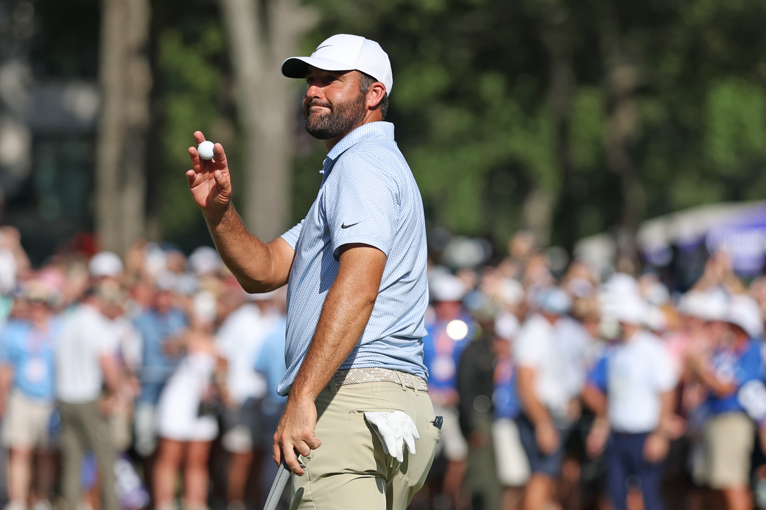 Scottie Scheffler passes Tiger Woods as PGA Tour’s all-time money leader after Tour Championship win