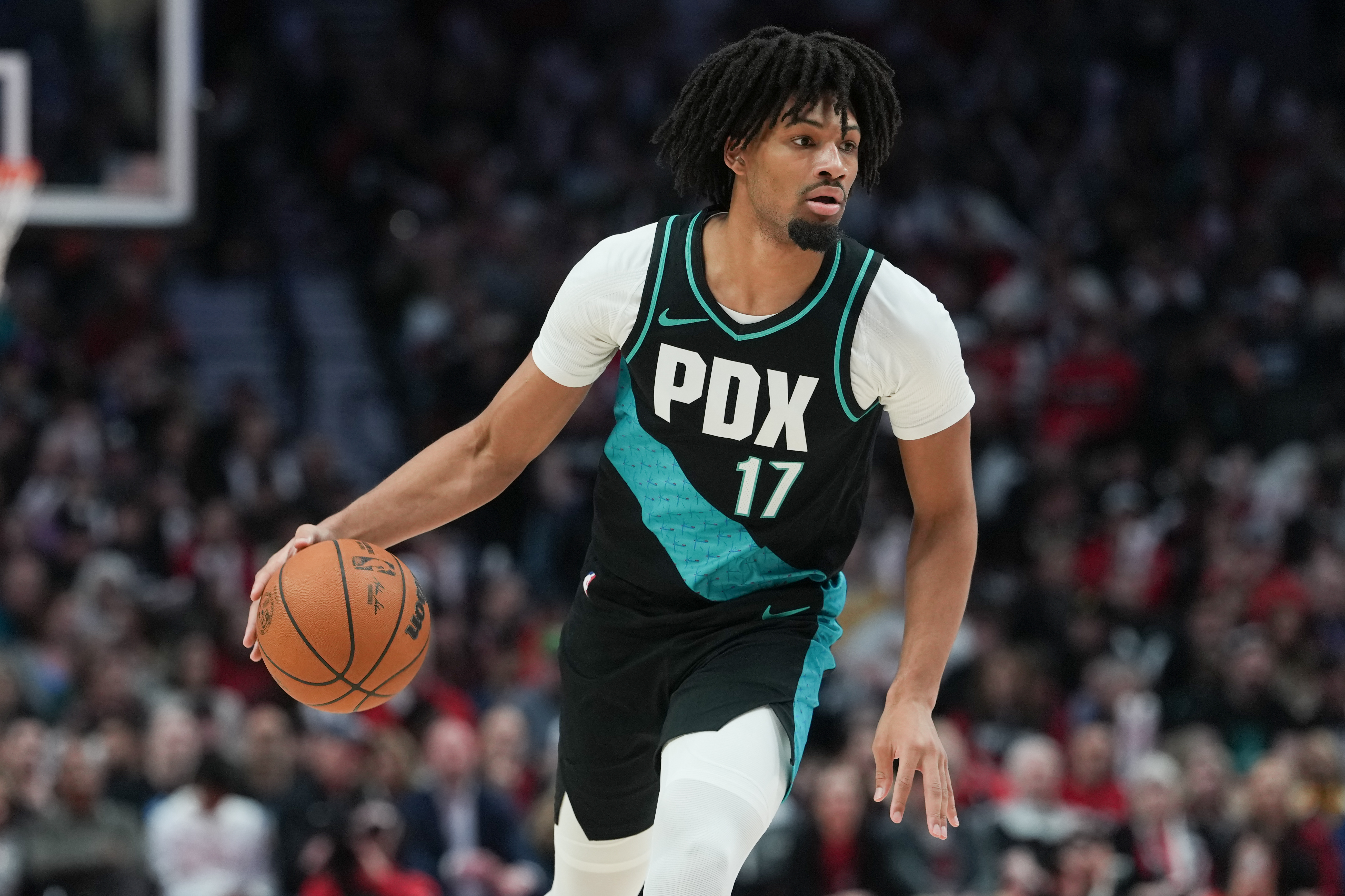 Trail Blazers guard Shaedon Sharpe tears meniscus, to miss 6 months recovering