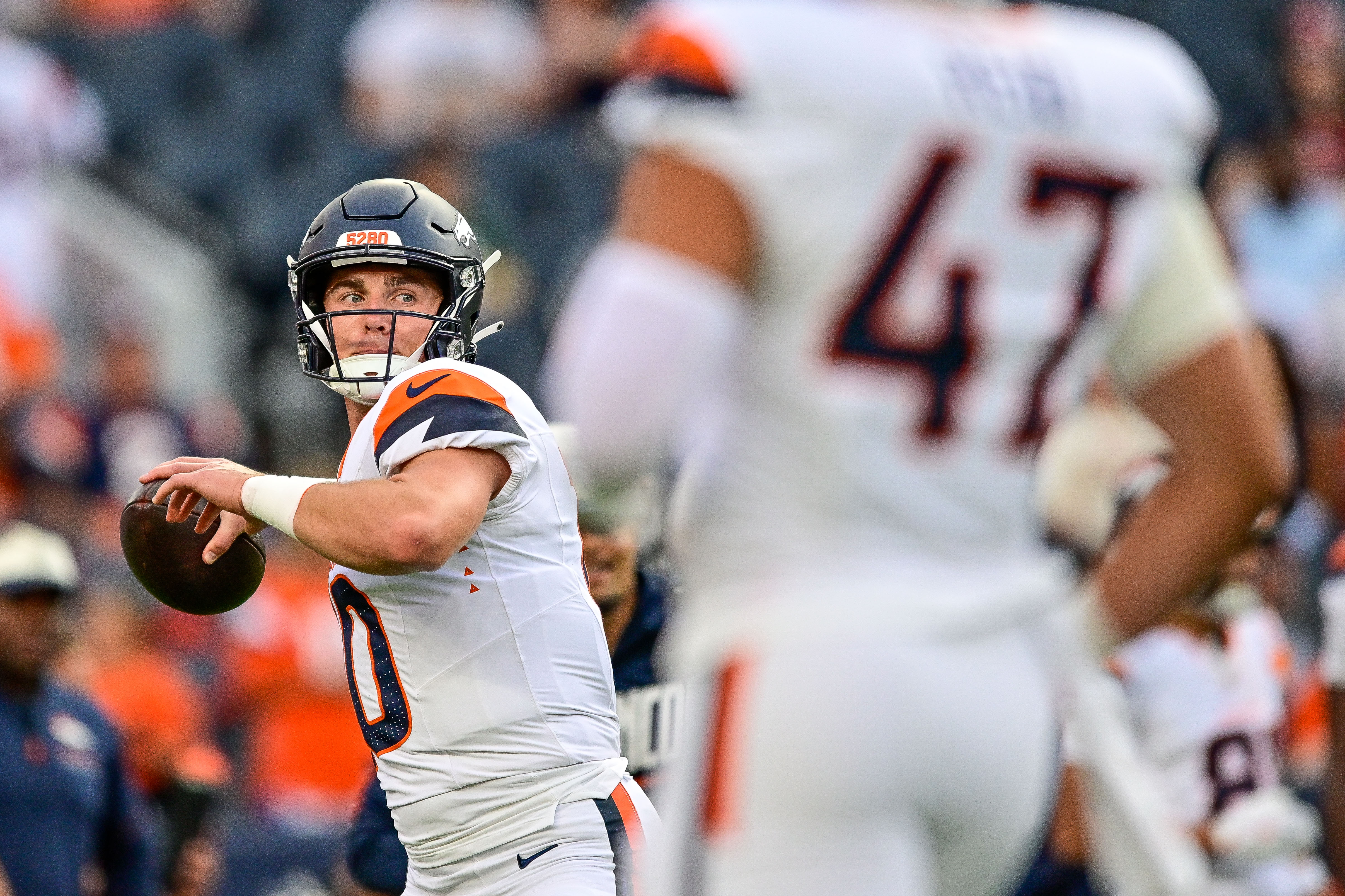 Broncos QB Bo Nix will sit out preseason opener vs. Falcons