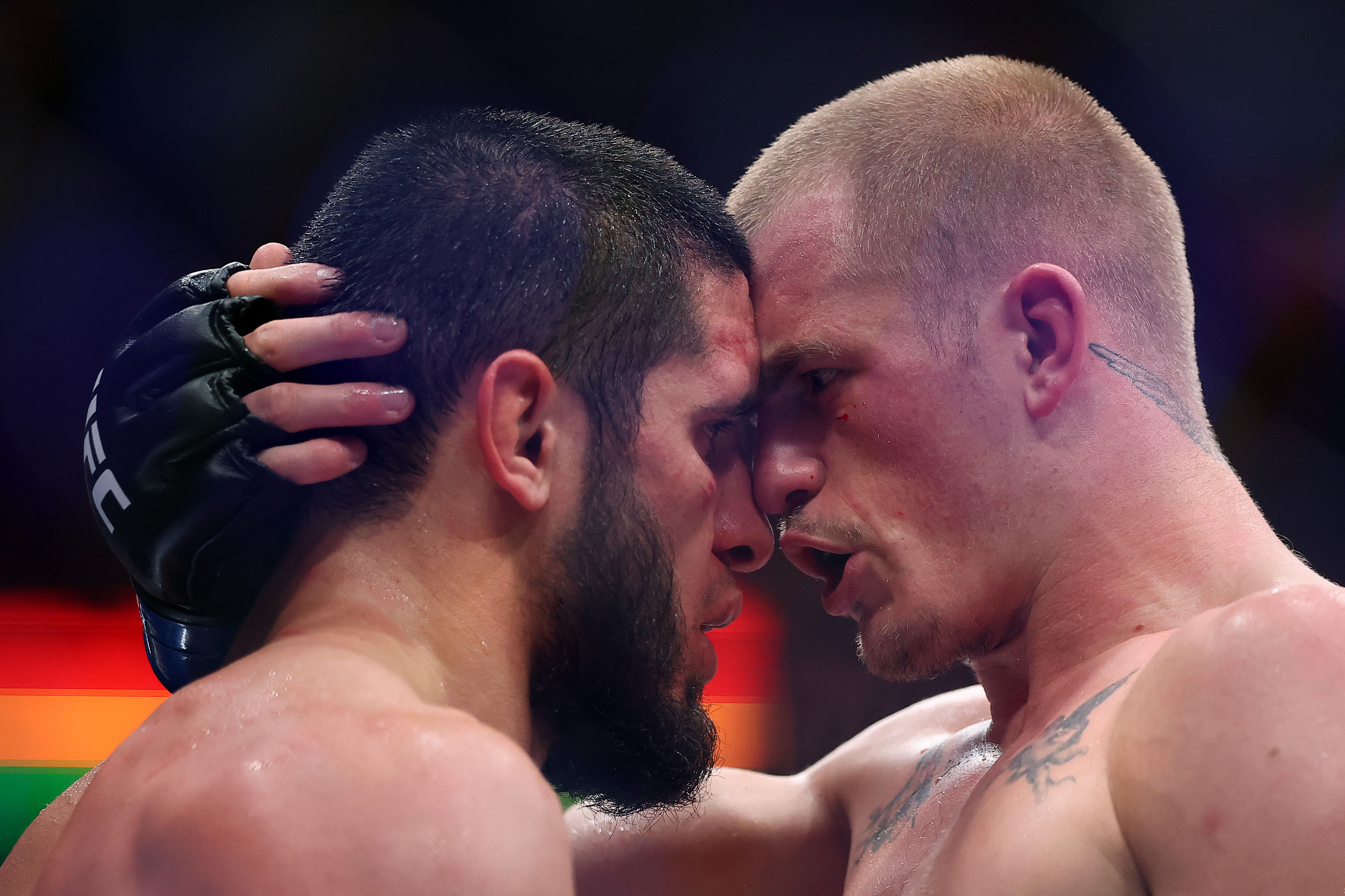 Dana White, Islam Makhachev puzzled by Ian Machado Garry's show of respect during UFC 330 title fight