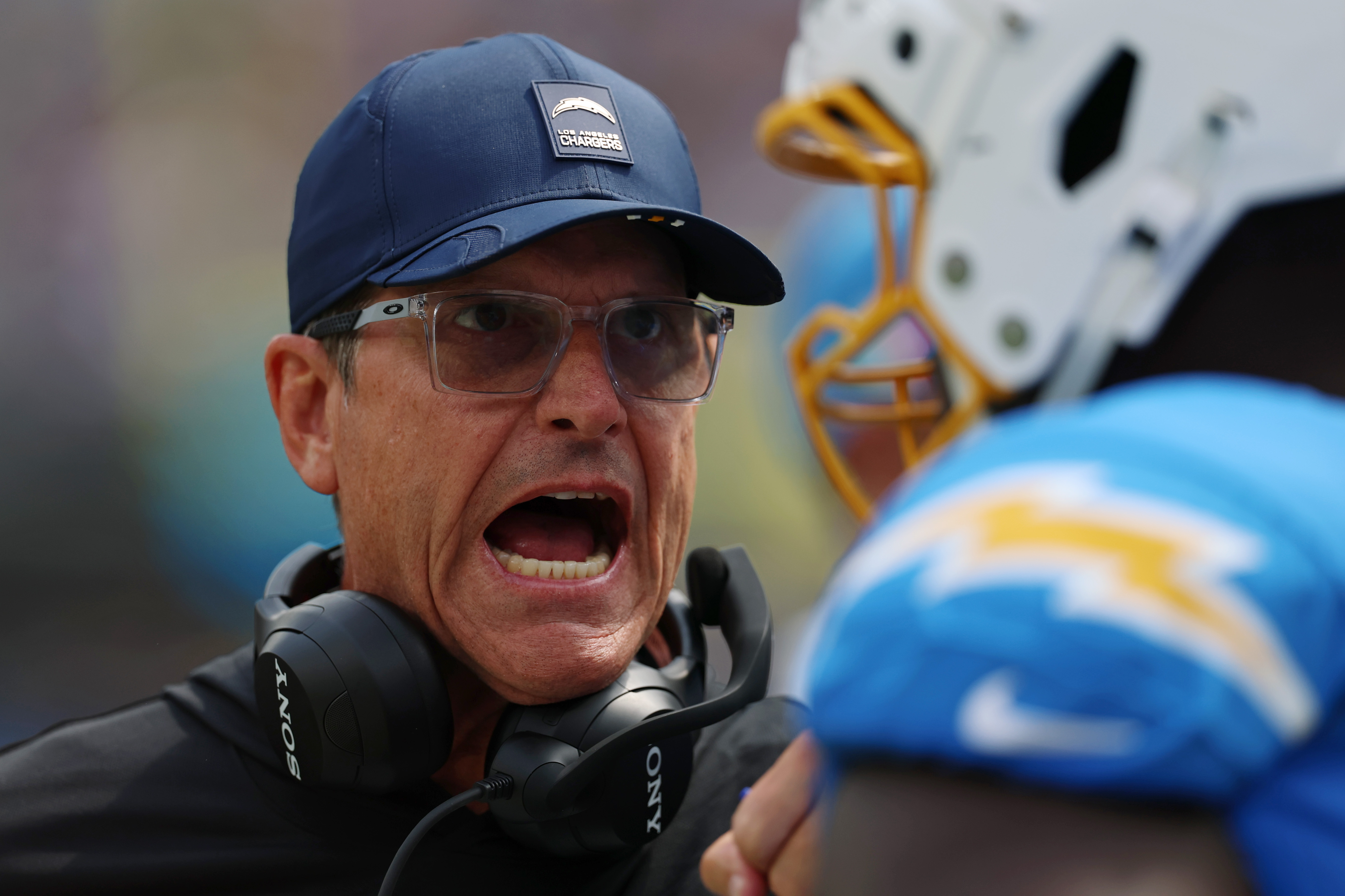 Jim Harbaugh is in unfamiliar territory ... and the Chargers are in trouble
