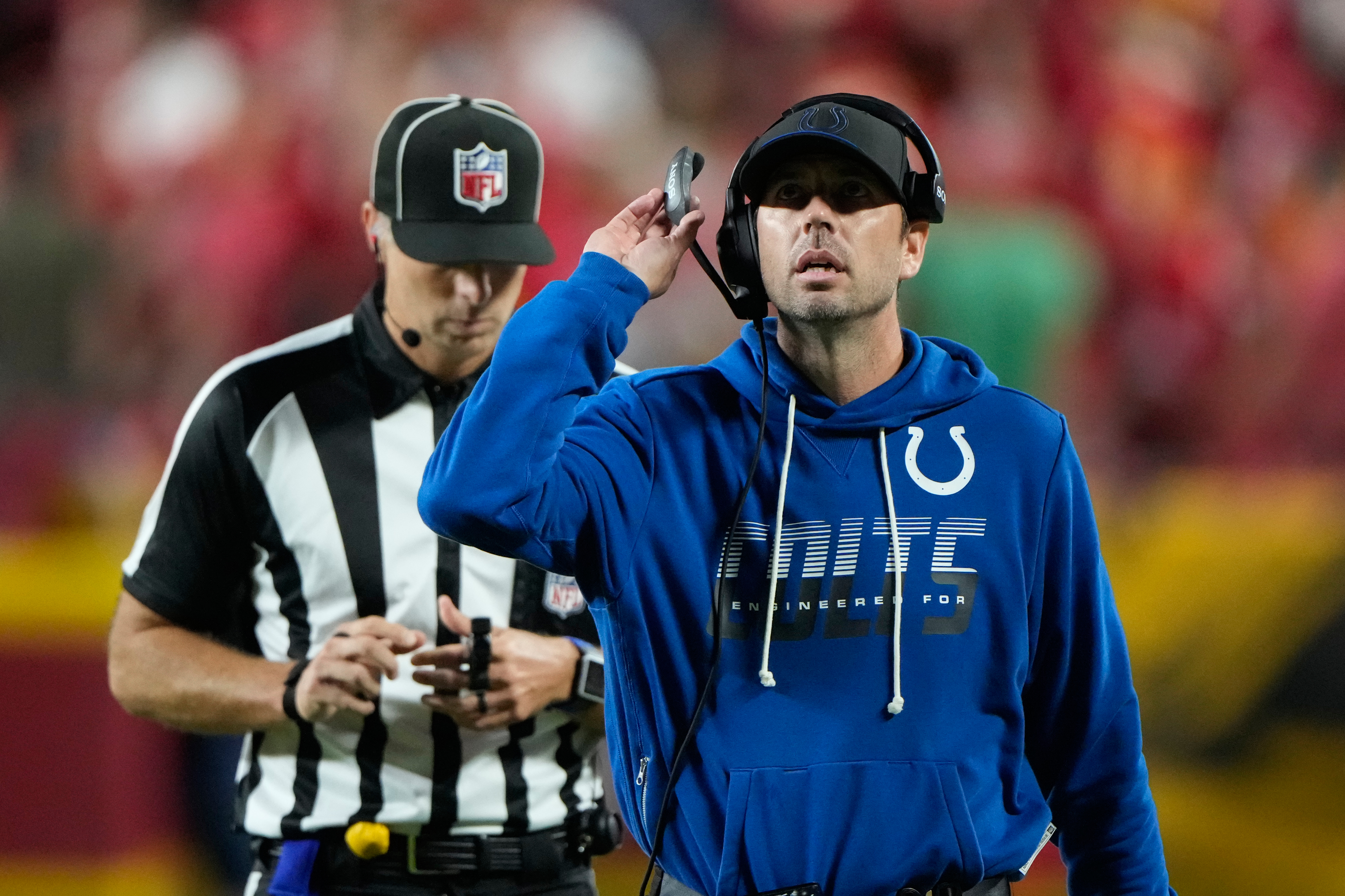 NFL Panic Meter: History isn't on side of 0-2 Colts and Shane Steichen. Playing it safe in OT vs. Patrick Mahomes could cost him