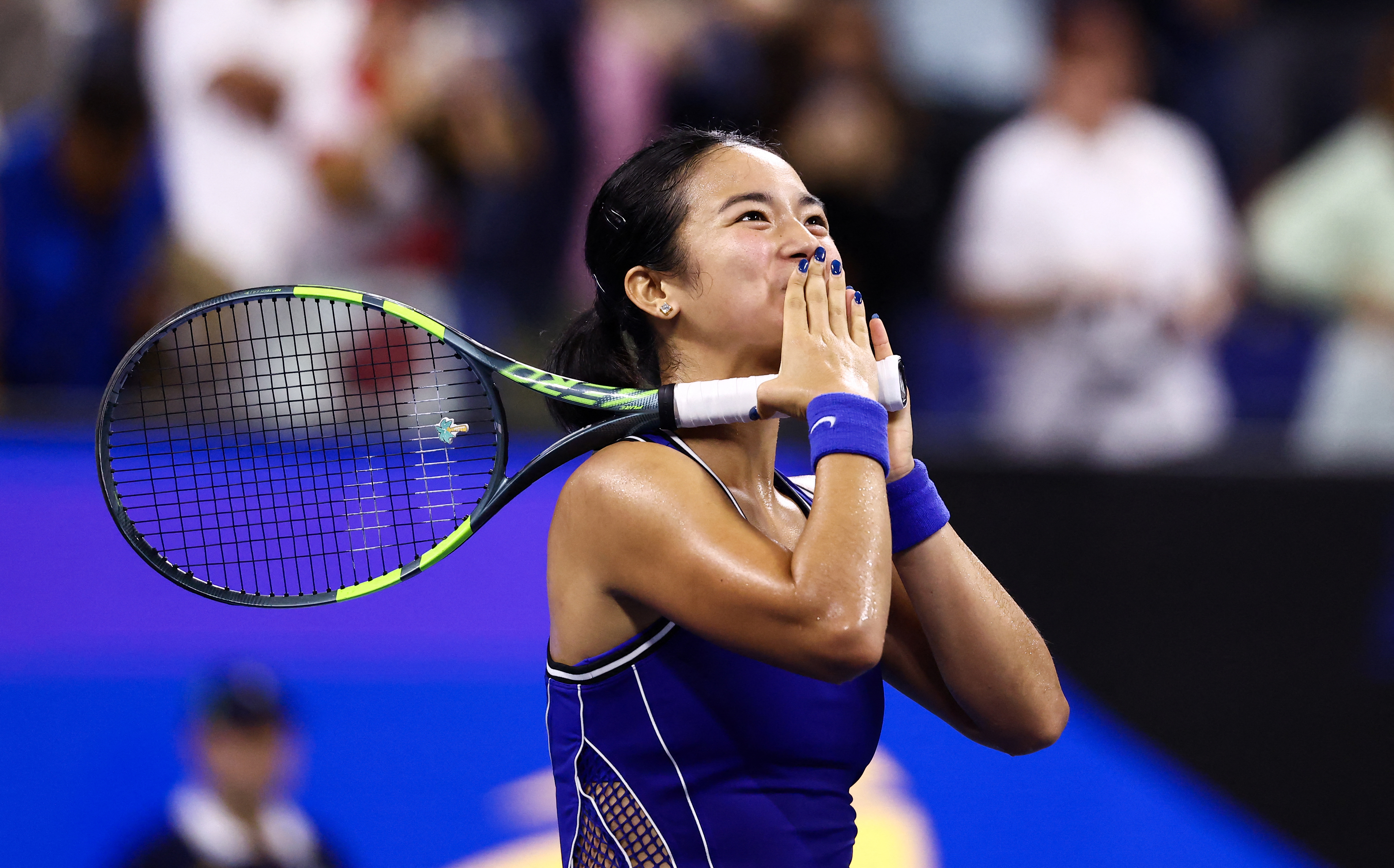 Alex Eala's many fans descend on US Open, bearing Filipino flags and lots of love