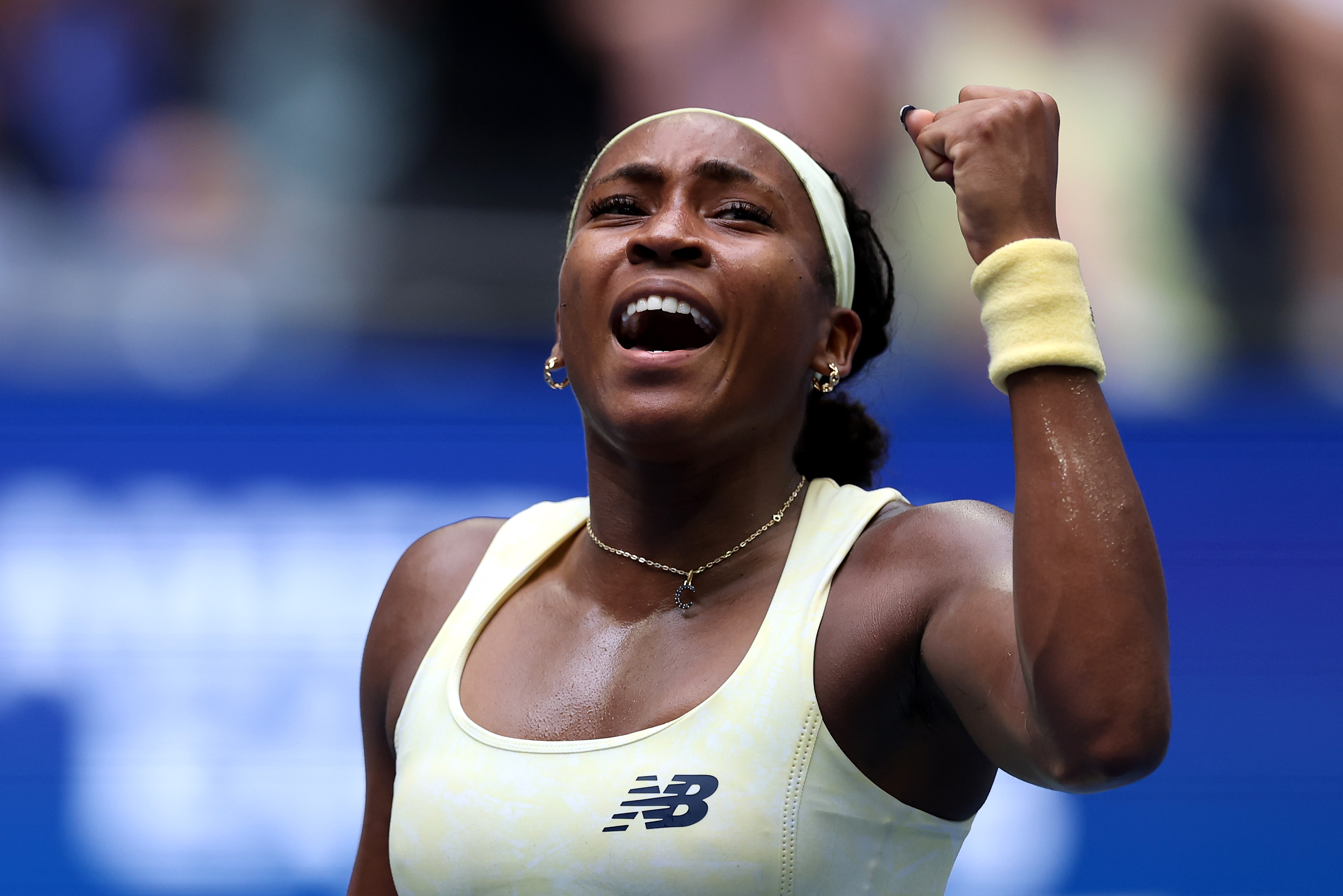 US Open: Coco Gauff keeps rolling with second-round win over Paula Badosa