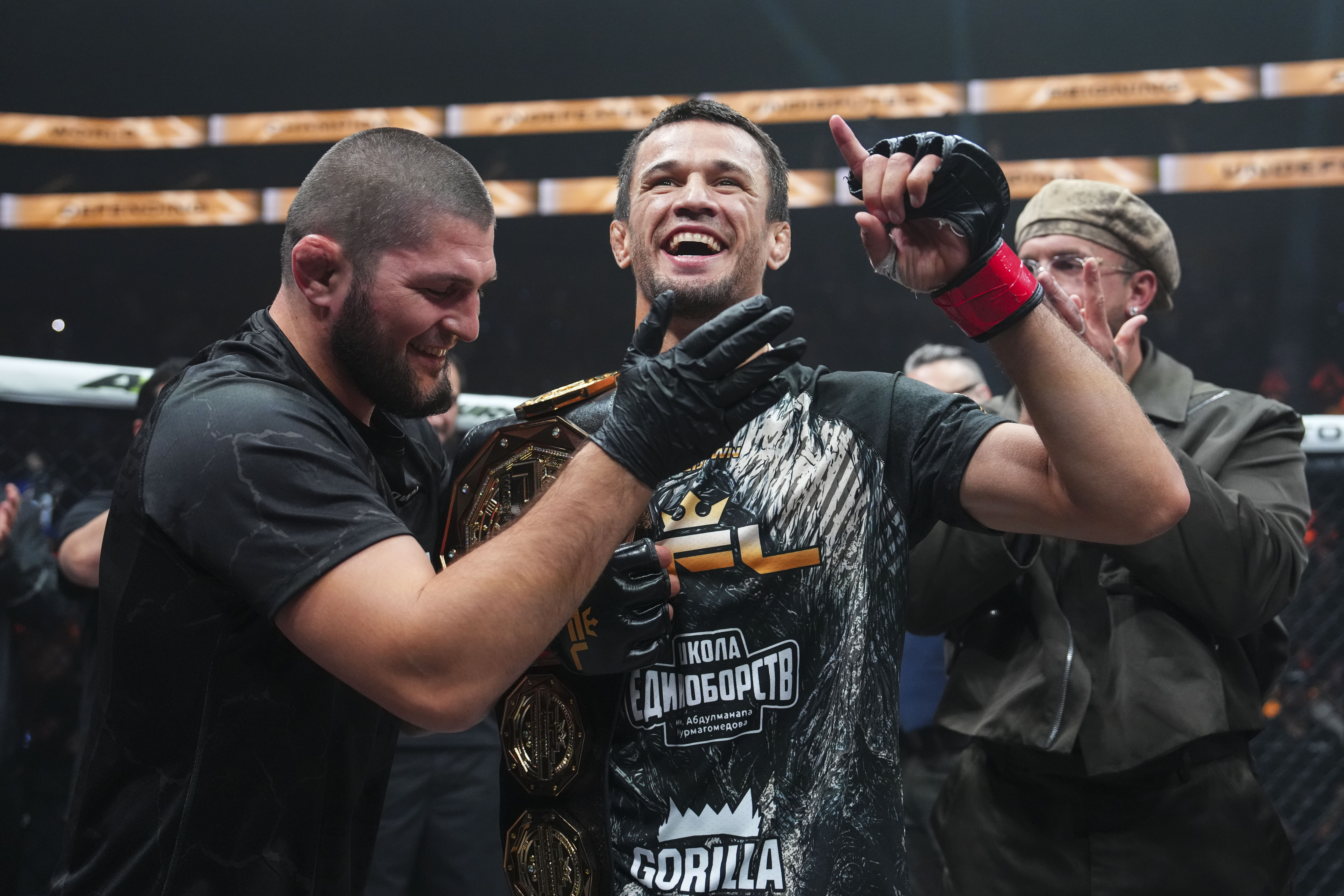 Usman Nurmagomedov hasn’t yet fought in the UFC, yet he’s been a recurring main event for the past month