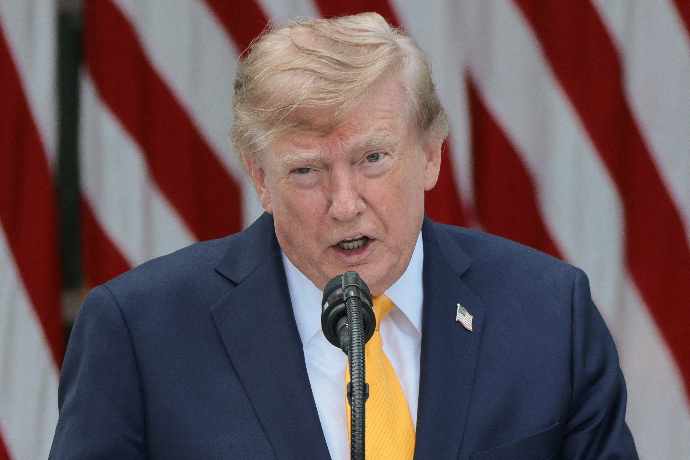 Trump says his planned arch will double as a military complex housing drones and snipers