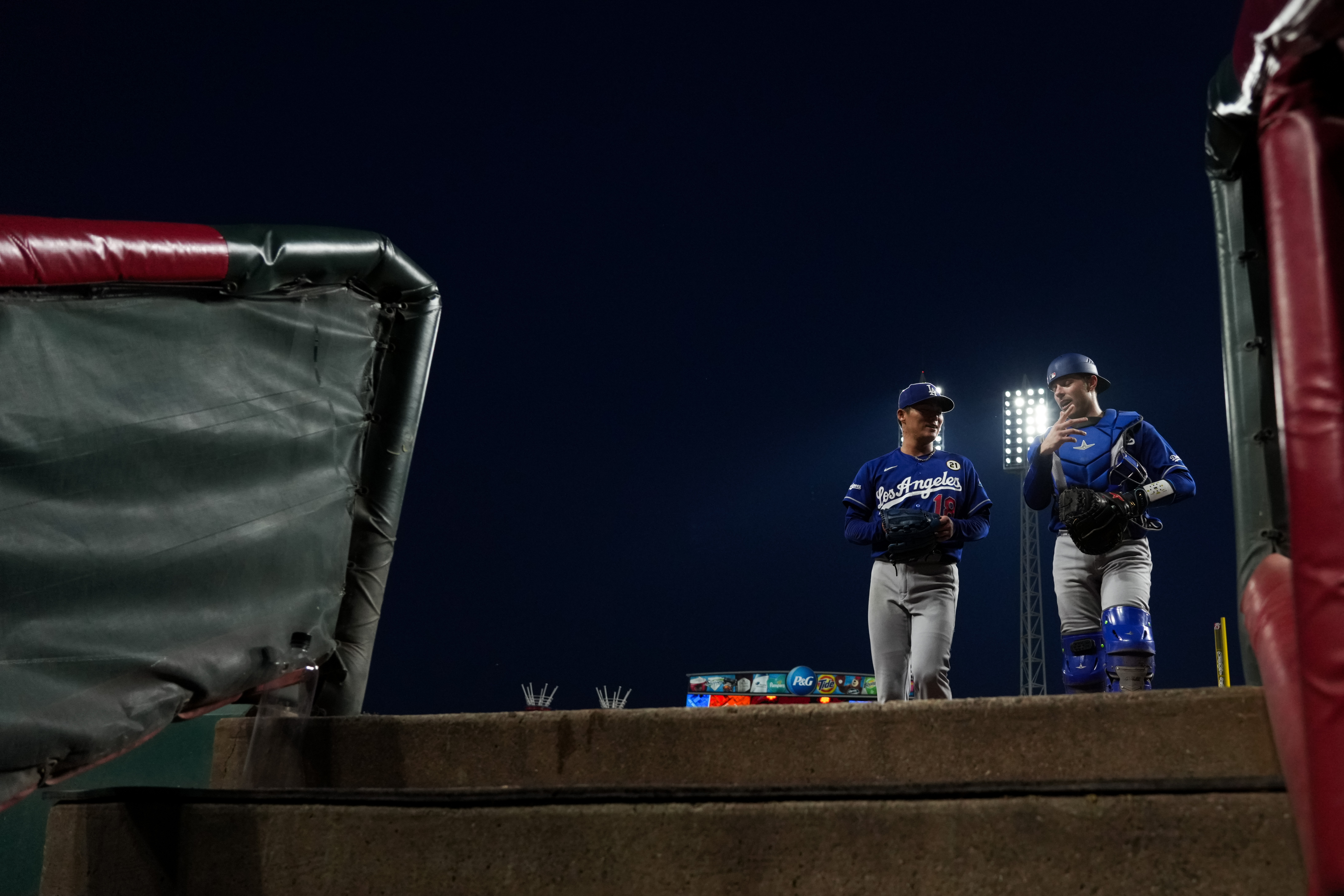 Yoshinobu Yamamoto's 4-pitch leadoff walk was a red flag. The Dodgers' ace proved it was a fluke