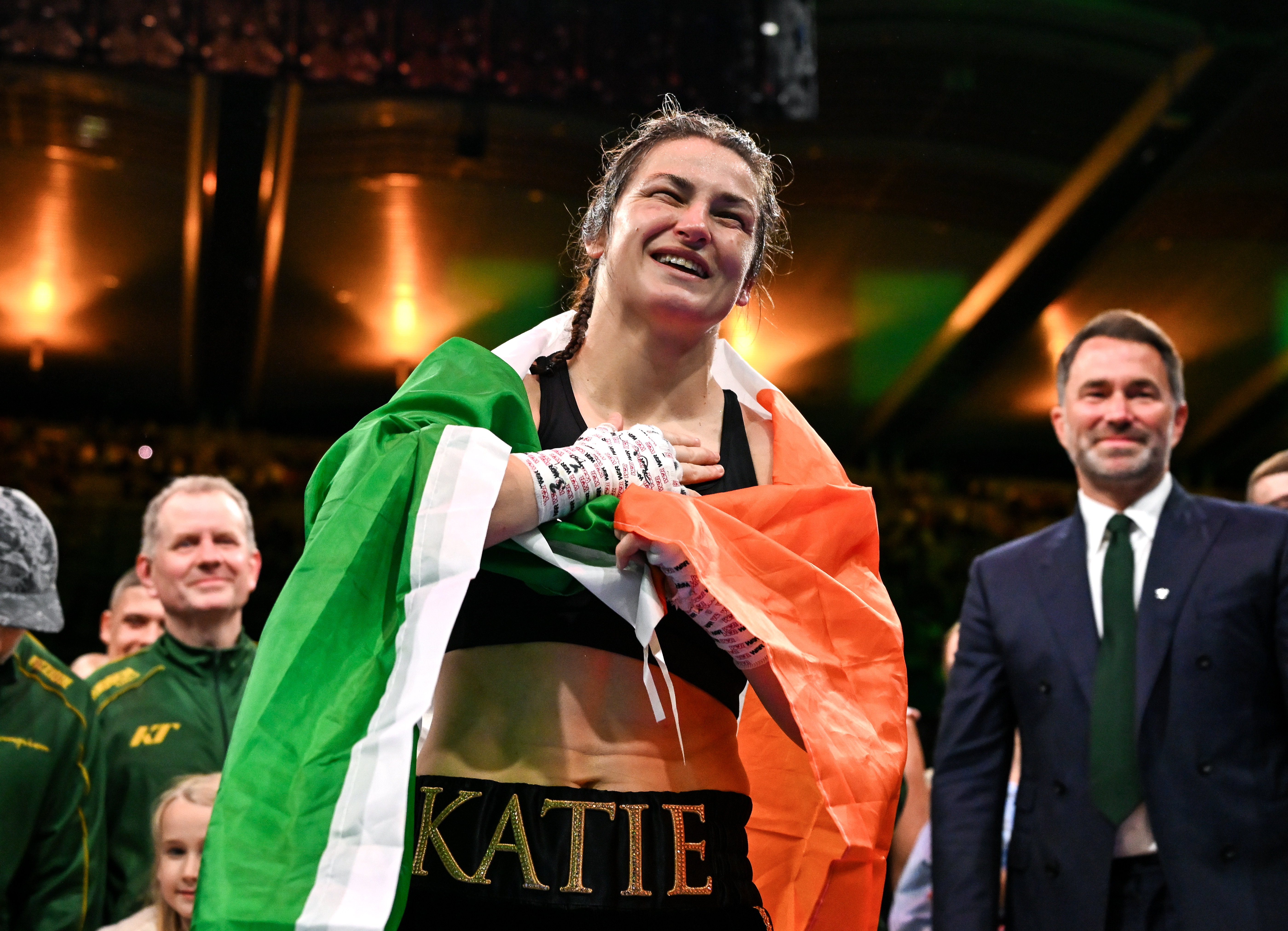 For one last night, Ireland belonged to Katie Taylor — a farewell fit for the greatest of all time