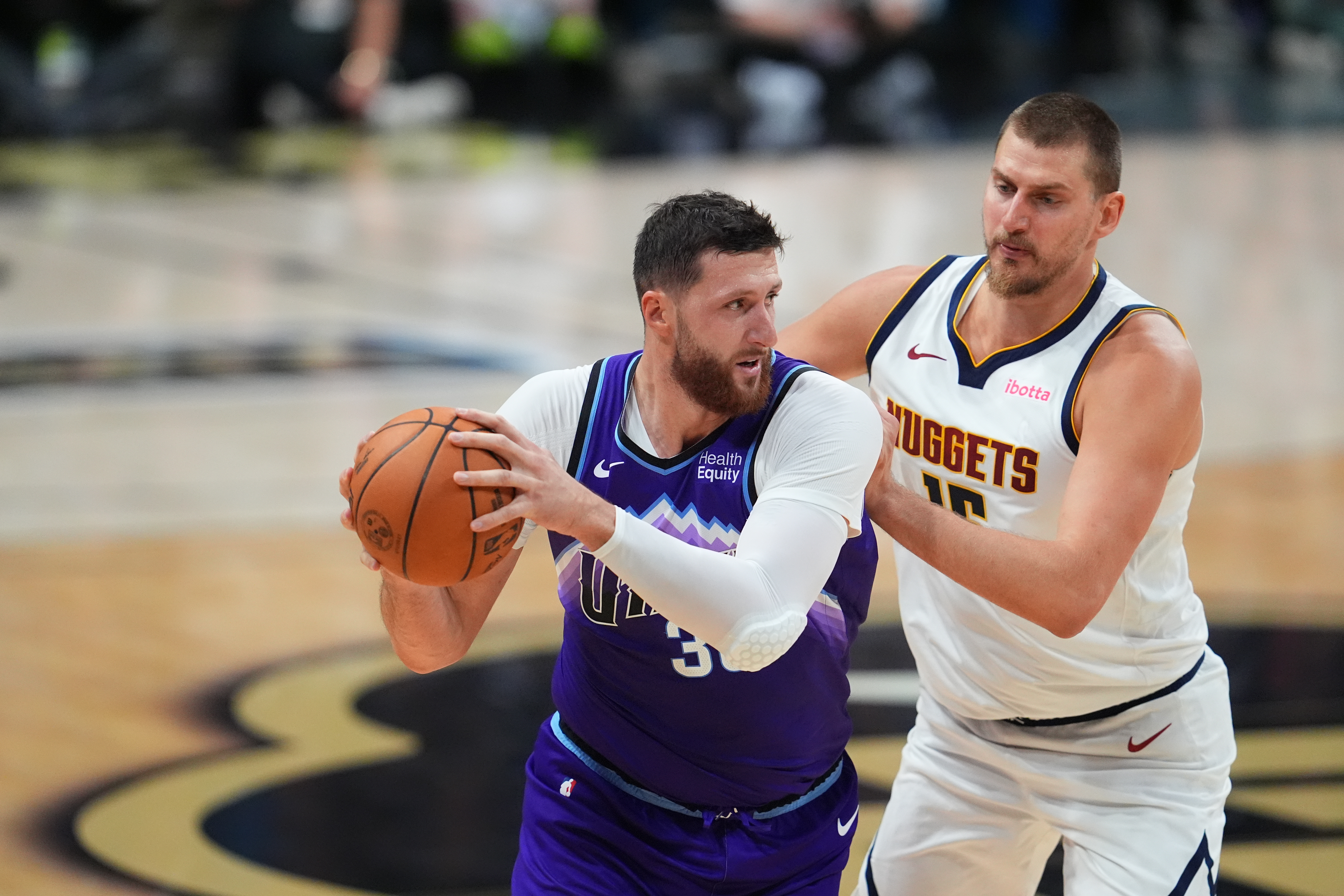 Jazz center Jusuf Nurkić to miss at least a month with right foot injury