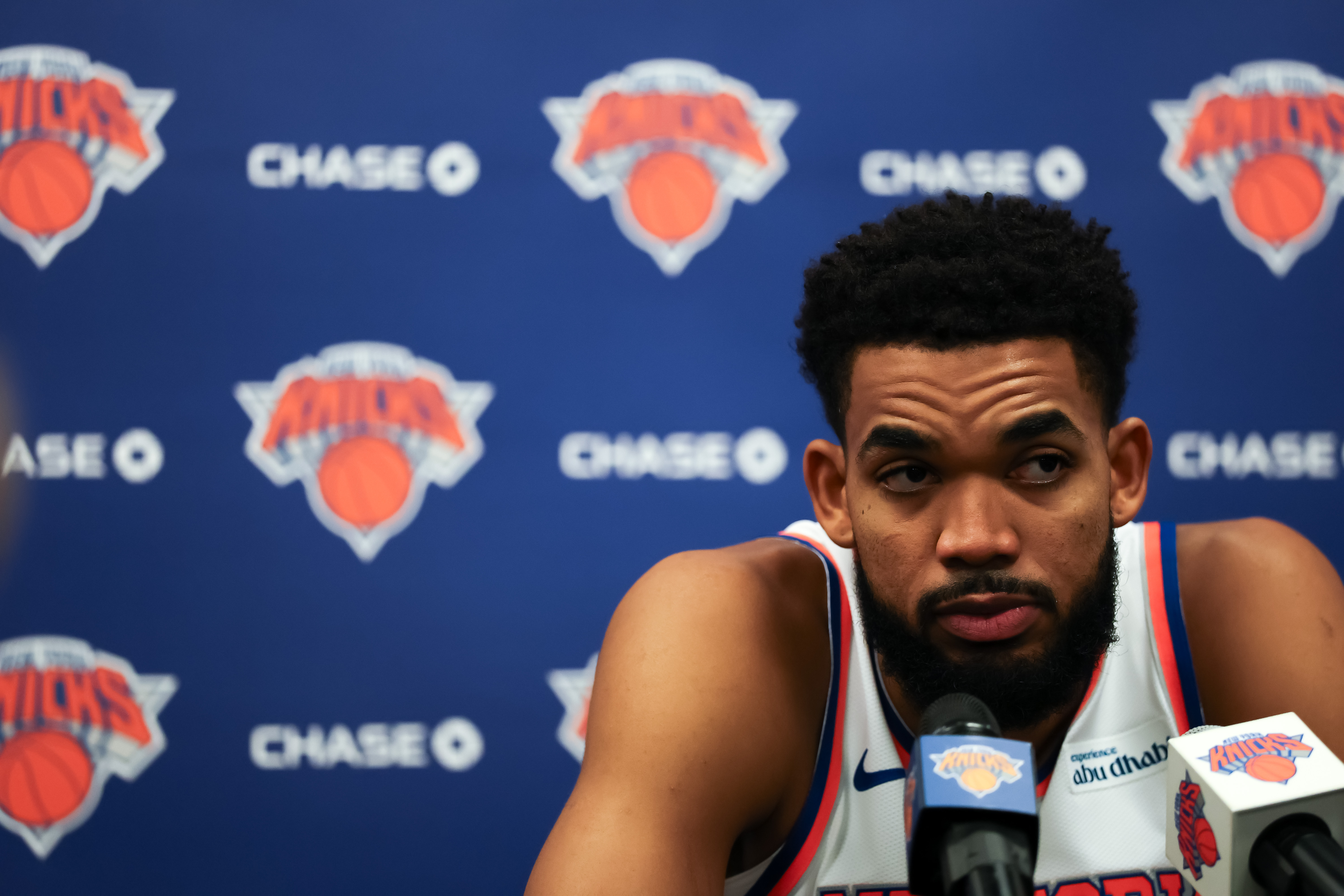 New Photo - Karl-Anthony Towns on chances of signing extension with Knicks before season: 'It don't look good'
