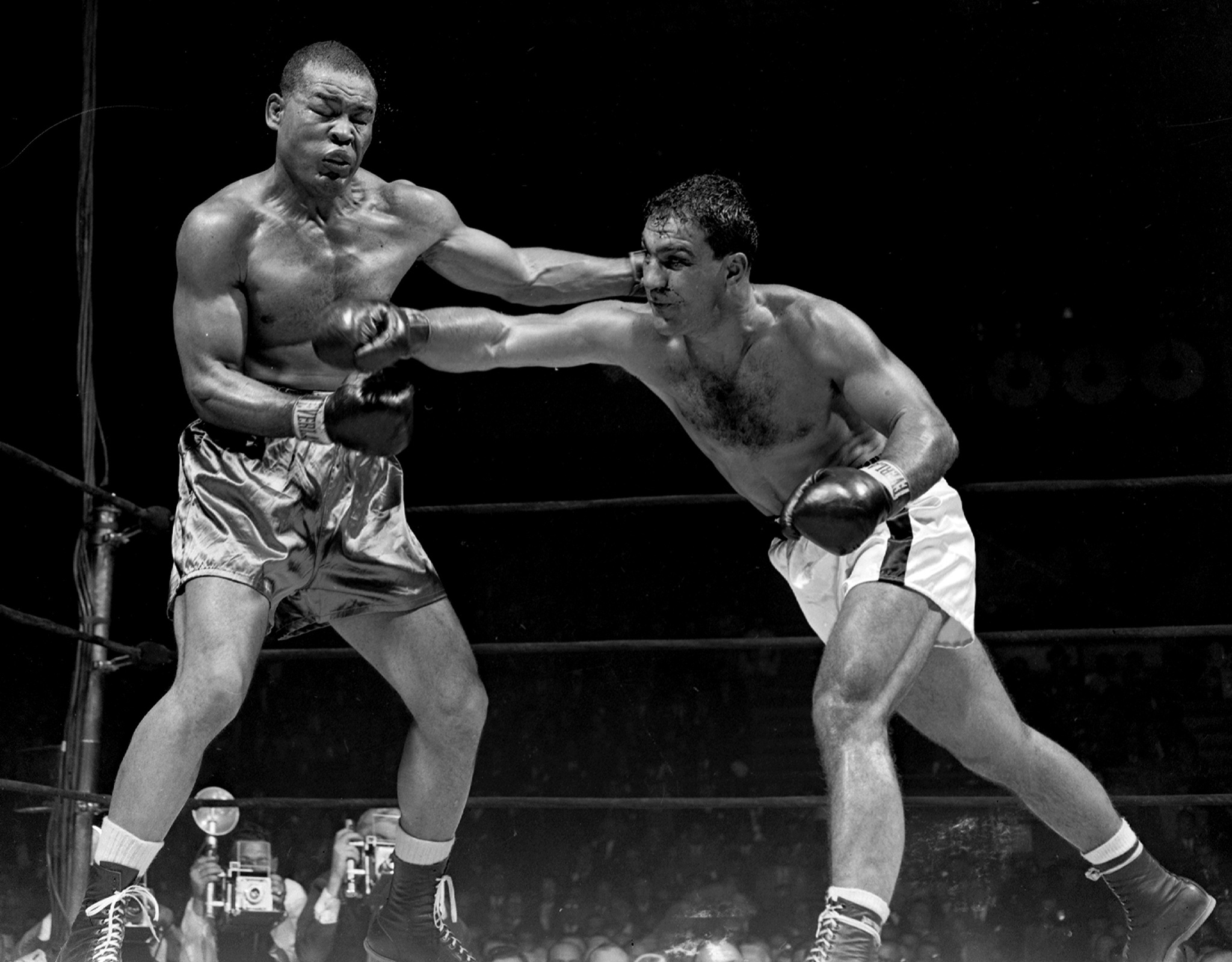 The last days of Joe Louis, and the terrible cost of greatness: Louis vs. Rocky Marciano, 75 years later