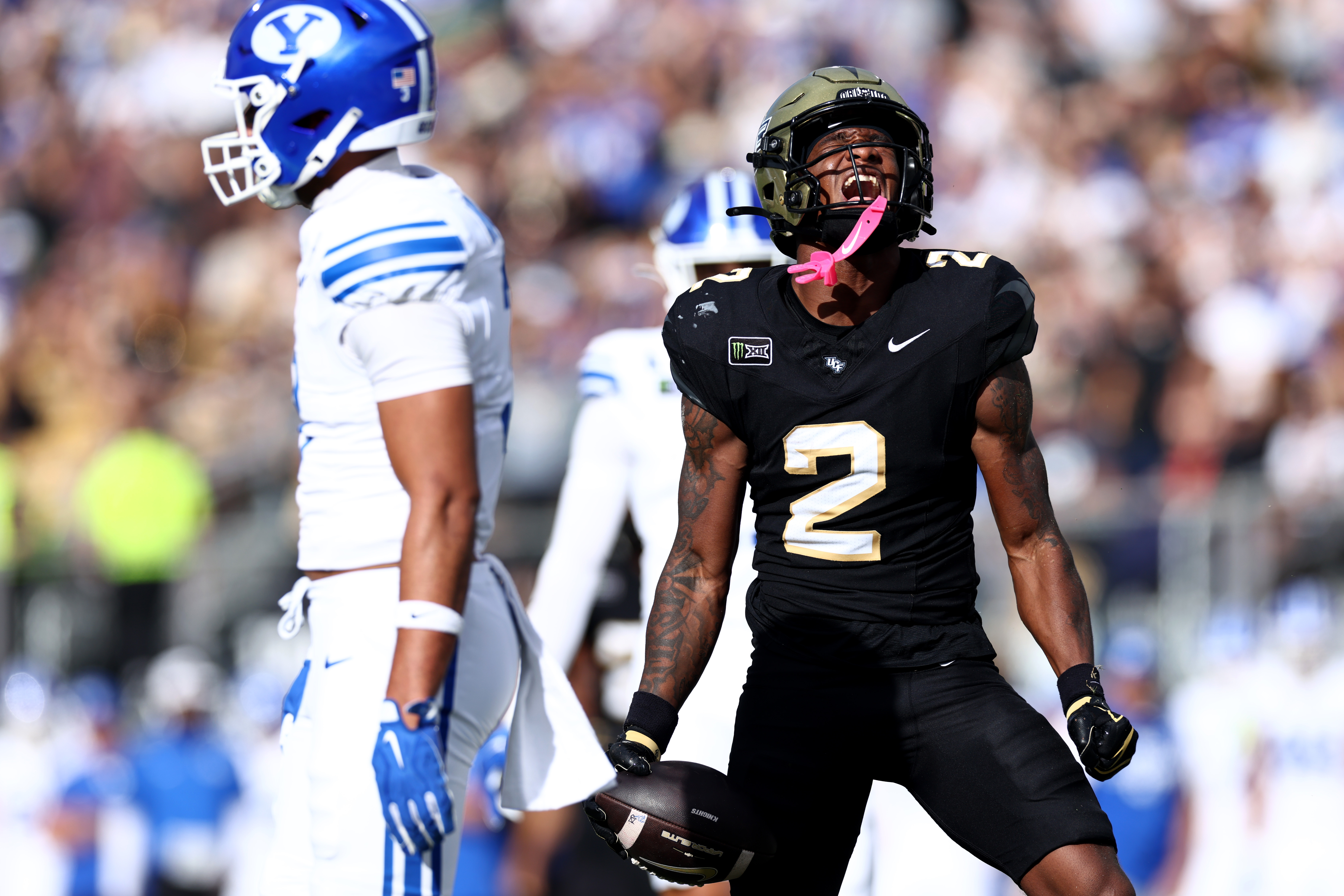 UCF outlasts No. 2 BYU in 2OT, notches first top-5 win in program history: 'That's the weirdest end of a game I've ever seen'