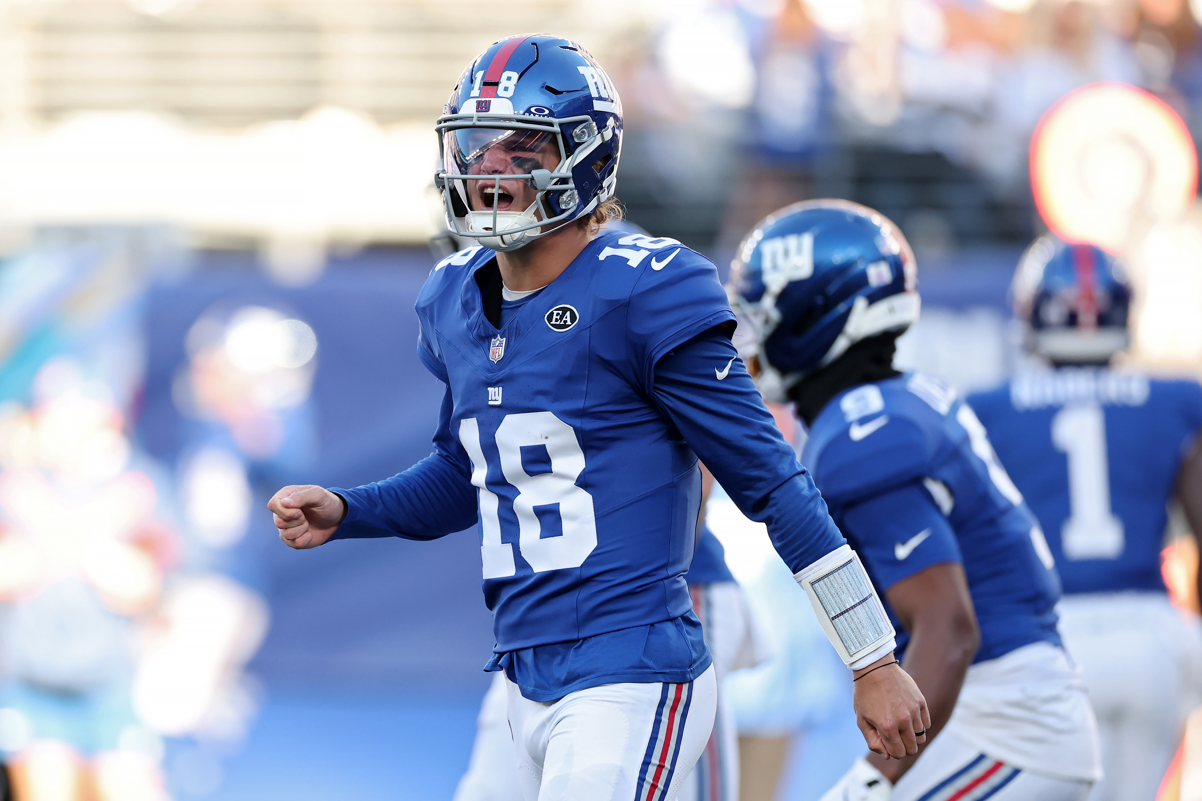 ‘They can trust me’: As J.J. McCarthy exploded in fourth quarter of yo-yo Giants-Saints game, John Harbaugh now has decision to make