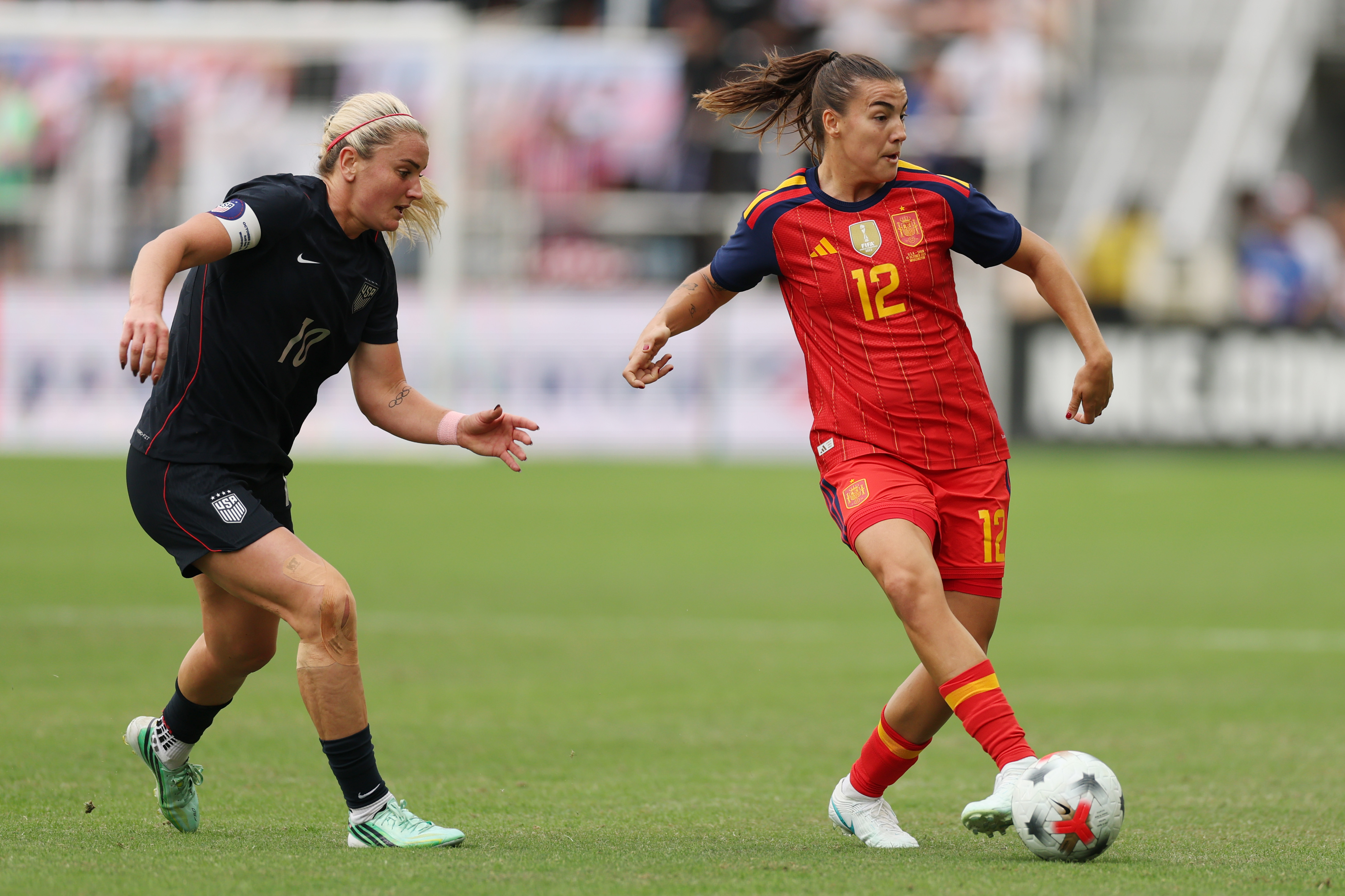 Frustrated but 'not deterred,' USWNT looks to Tuesday rematch after Spain exposes early lapses