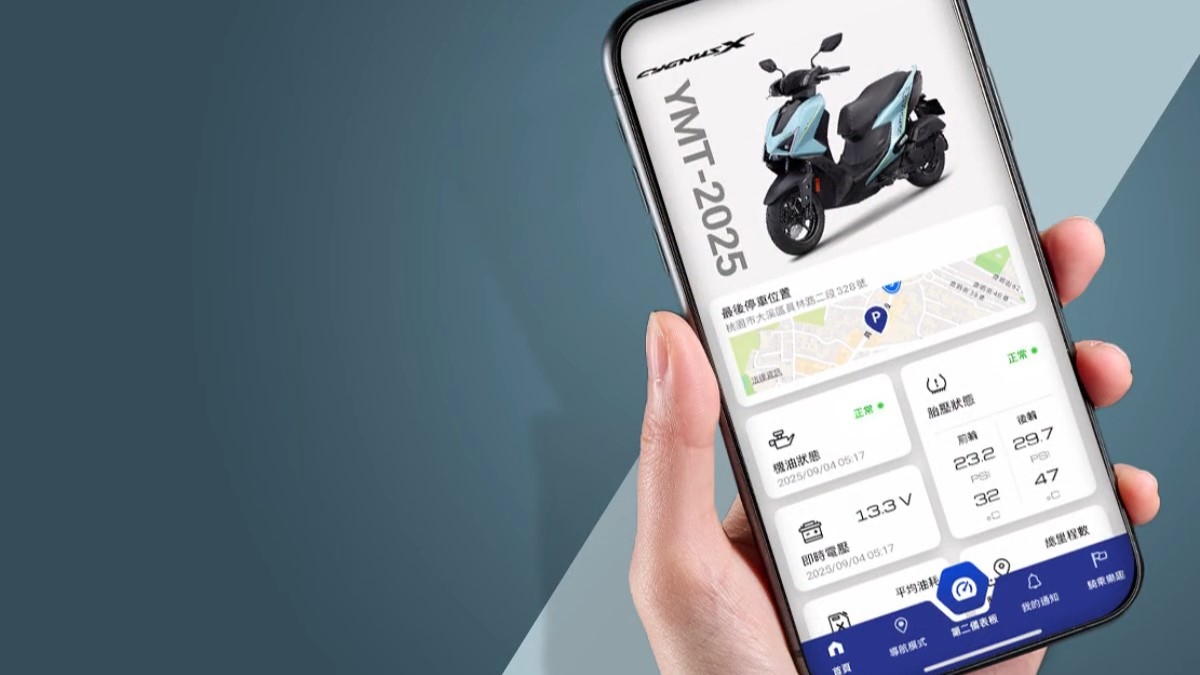 ▲勁戰155搭載Smart Key支援手機解鎖，需要搭配Y-Connect TWN APP與車輛連結進行使用及個人化設定。（圖／台灣山葉）
