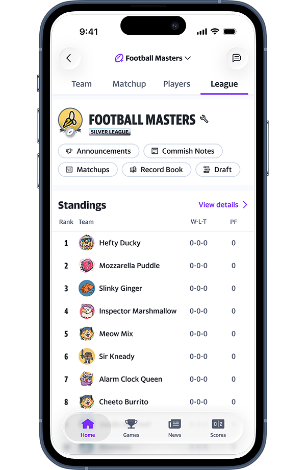 Check your league's history.