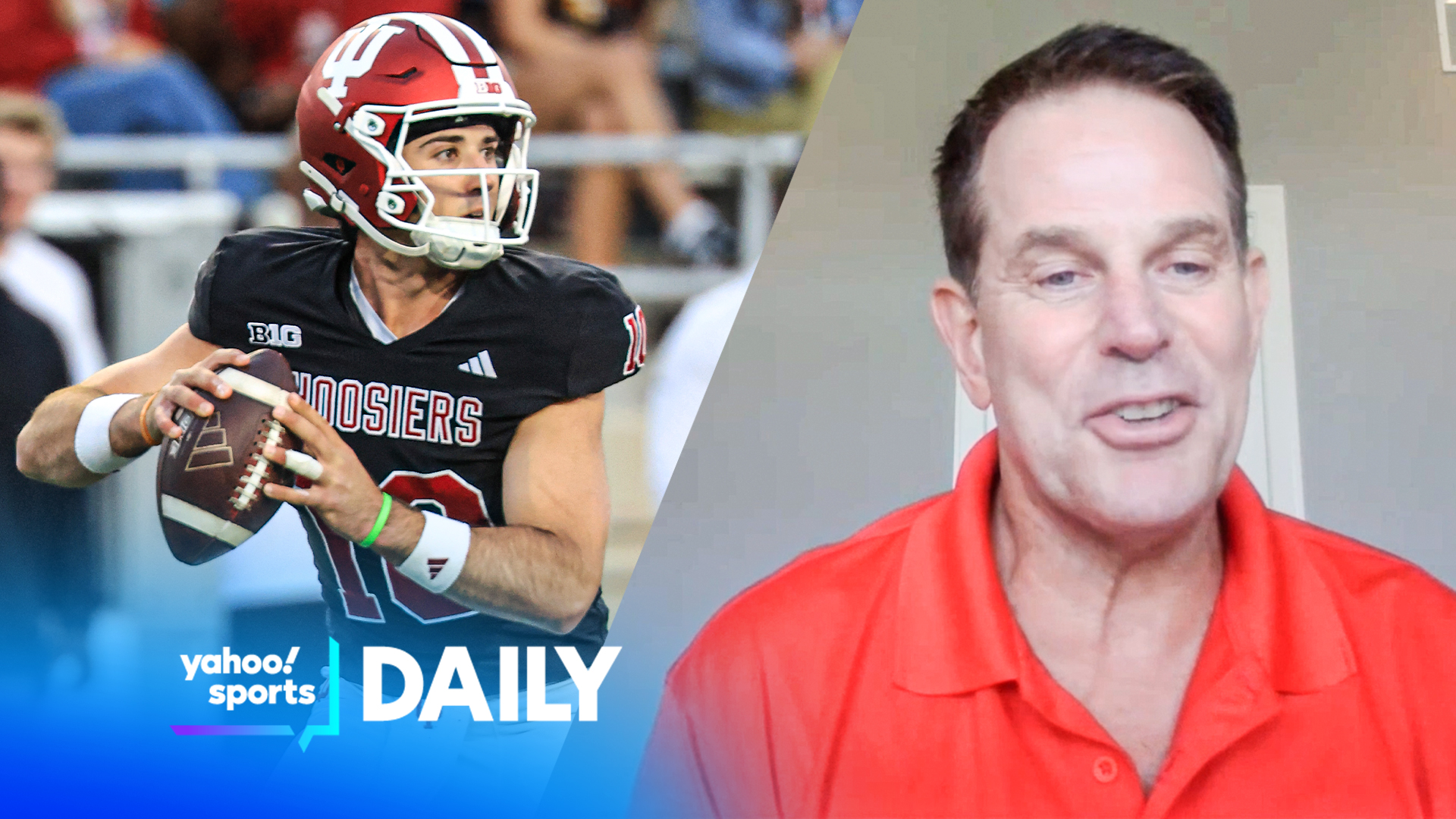 Curt Cignetti on new Indiana QB Josh Hoover, challenges of defending a title