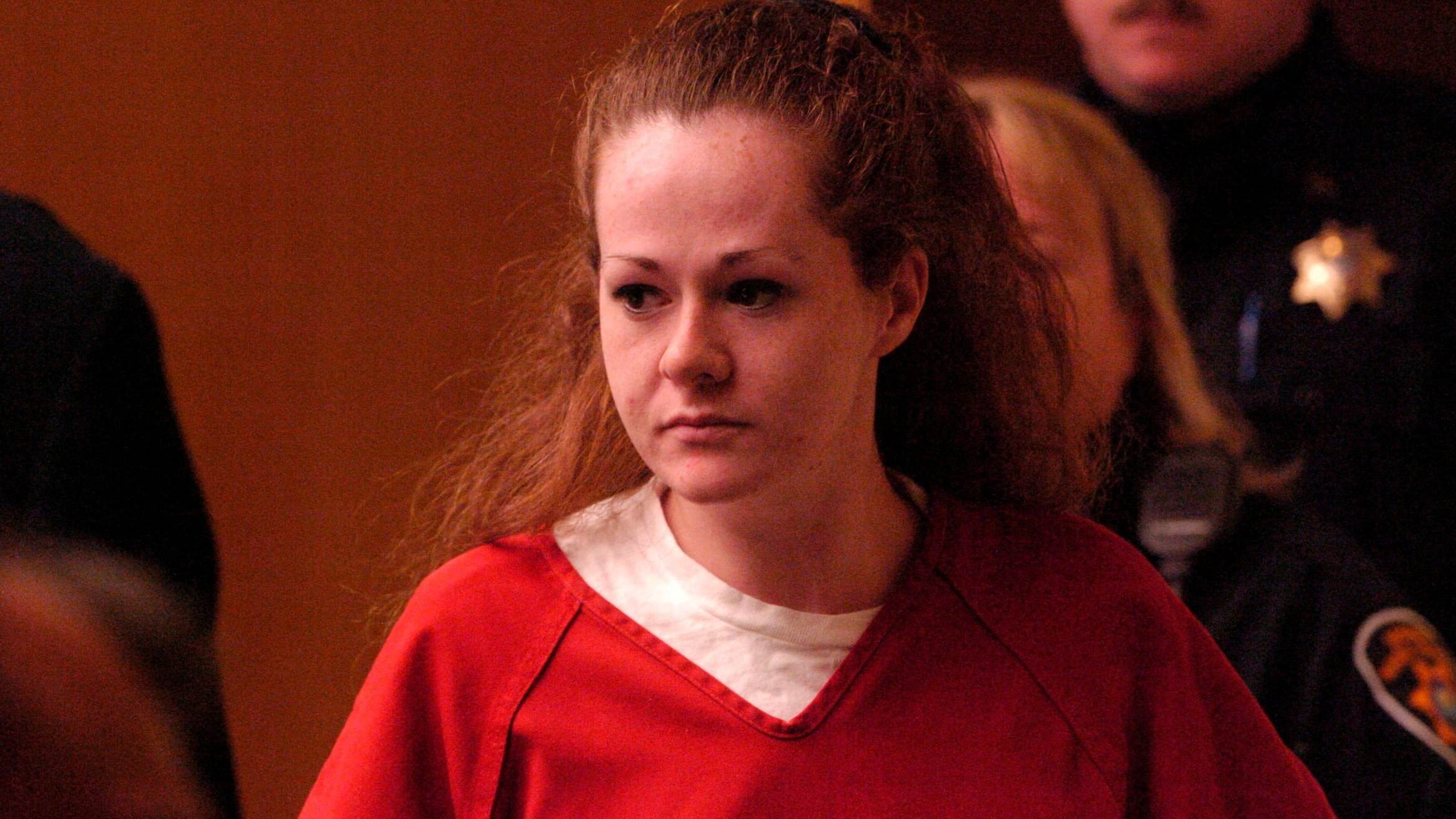 Christa Pike in court during her legal proceedings